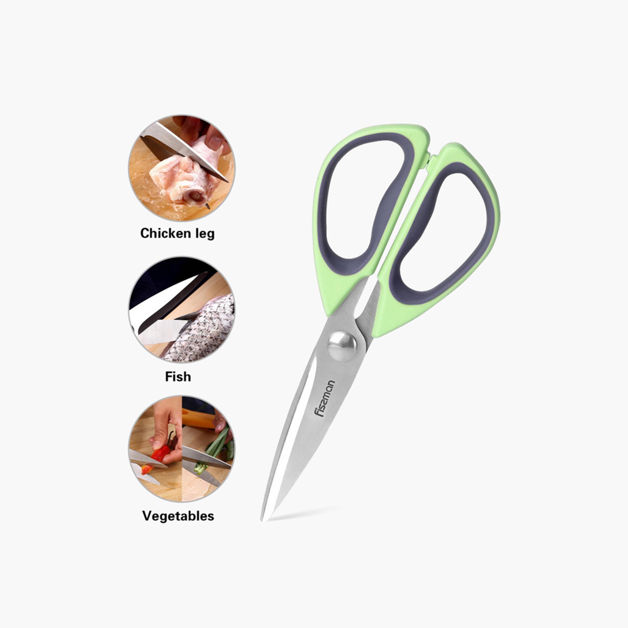 مقص مطبخ من الستانلس ستيل المقاوم للصدأ من فيسمان-household-kitchen-kitchentoolsandutensils-foodpreparationtools-image-4