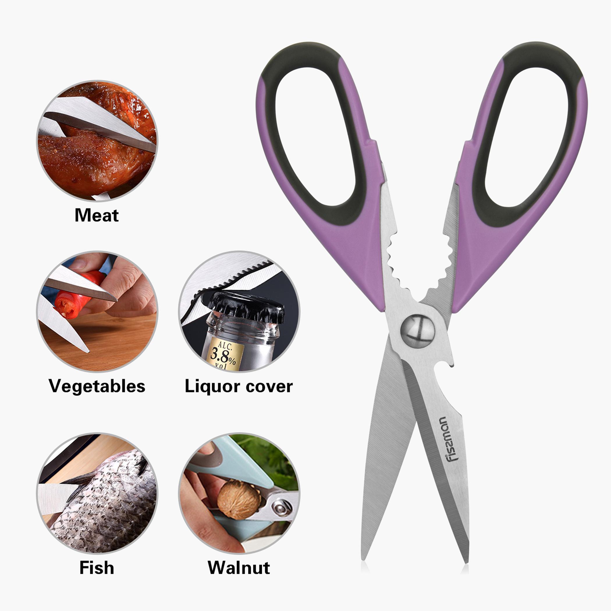 Stainless Steel Kitchen Scissors-household-kitchen-kitchentoolsandutensils-foodpreparationtools-image-4
