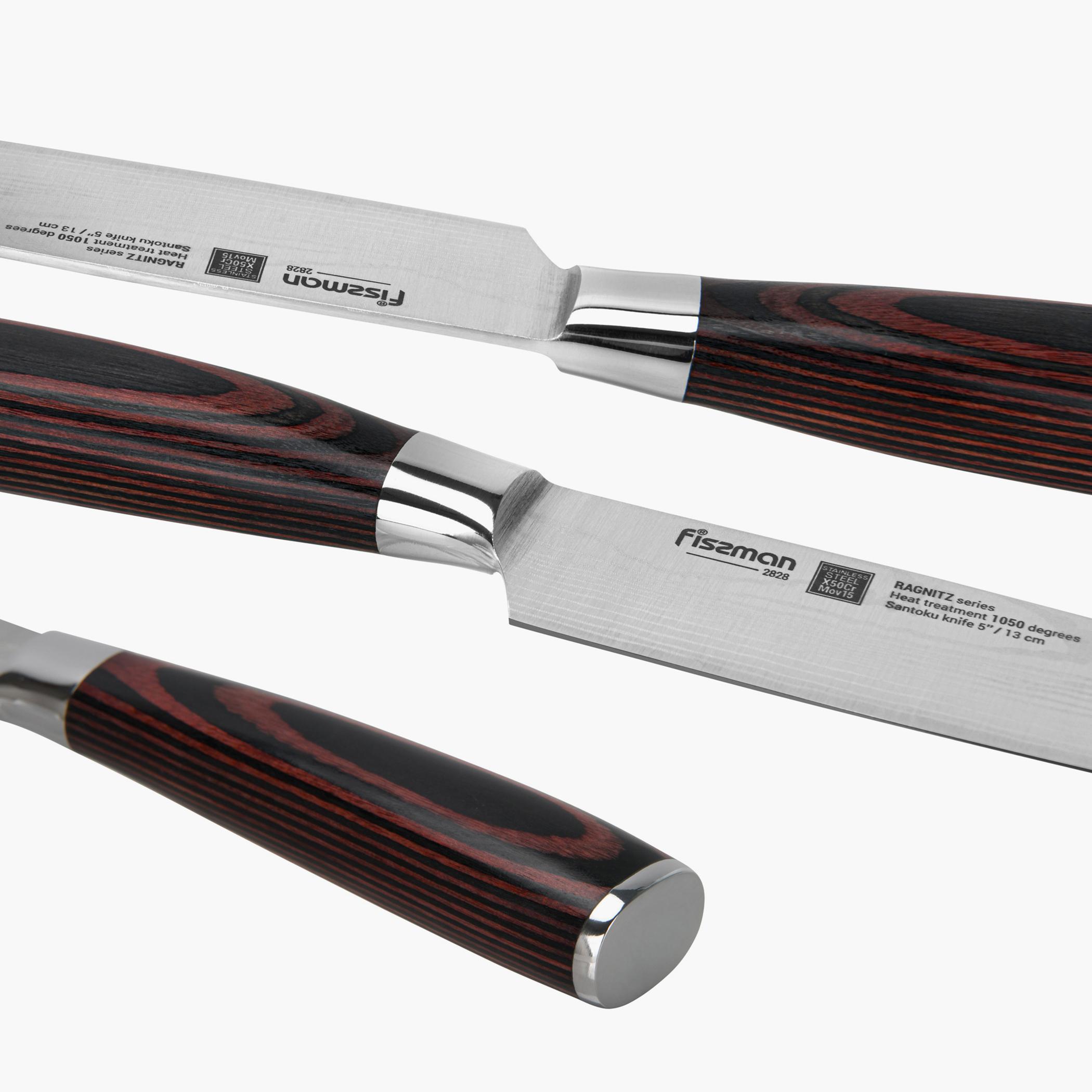 سكين سانتوكو 5 بوصة صُلب من فيسمان - راجنيتز-household-kitchen-kitchentoolsandutensils-knives-image-5