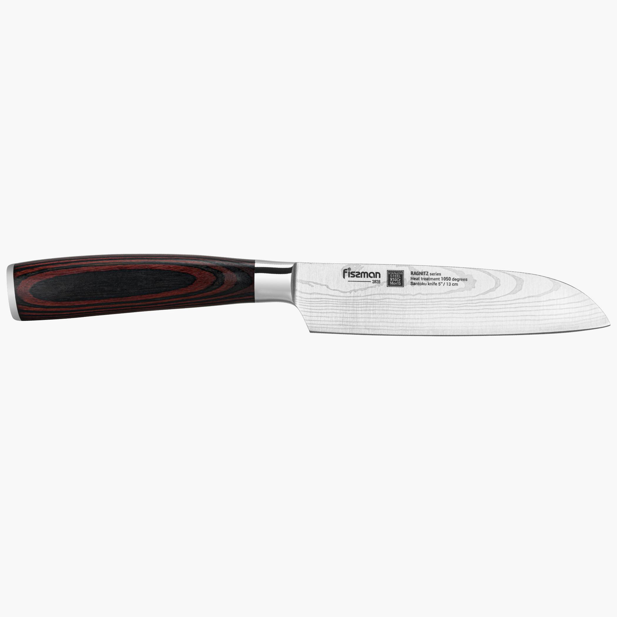 سكين سانتوكو 5 بوصة صُلب من فيسمان - راجنيتز-household-kitchen-kitchentoolsandutensils-knives-image-6