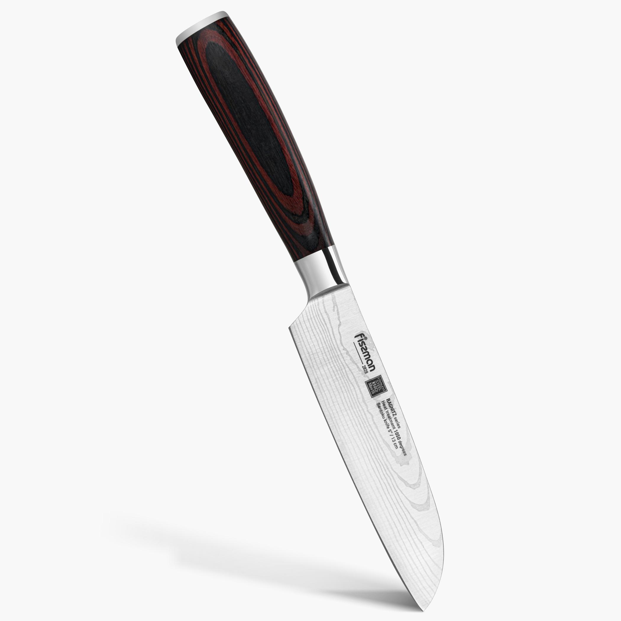 سكين سانتوكو 5 بوصة صُلب من فيسمان - راجنيتز-household-kitchen-kitchentoolsandutensils-knives-image-7
