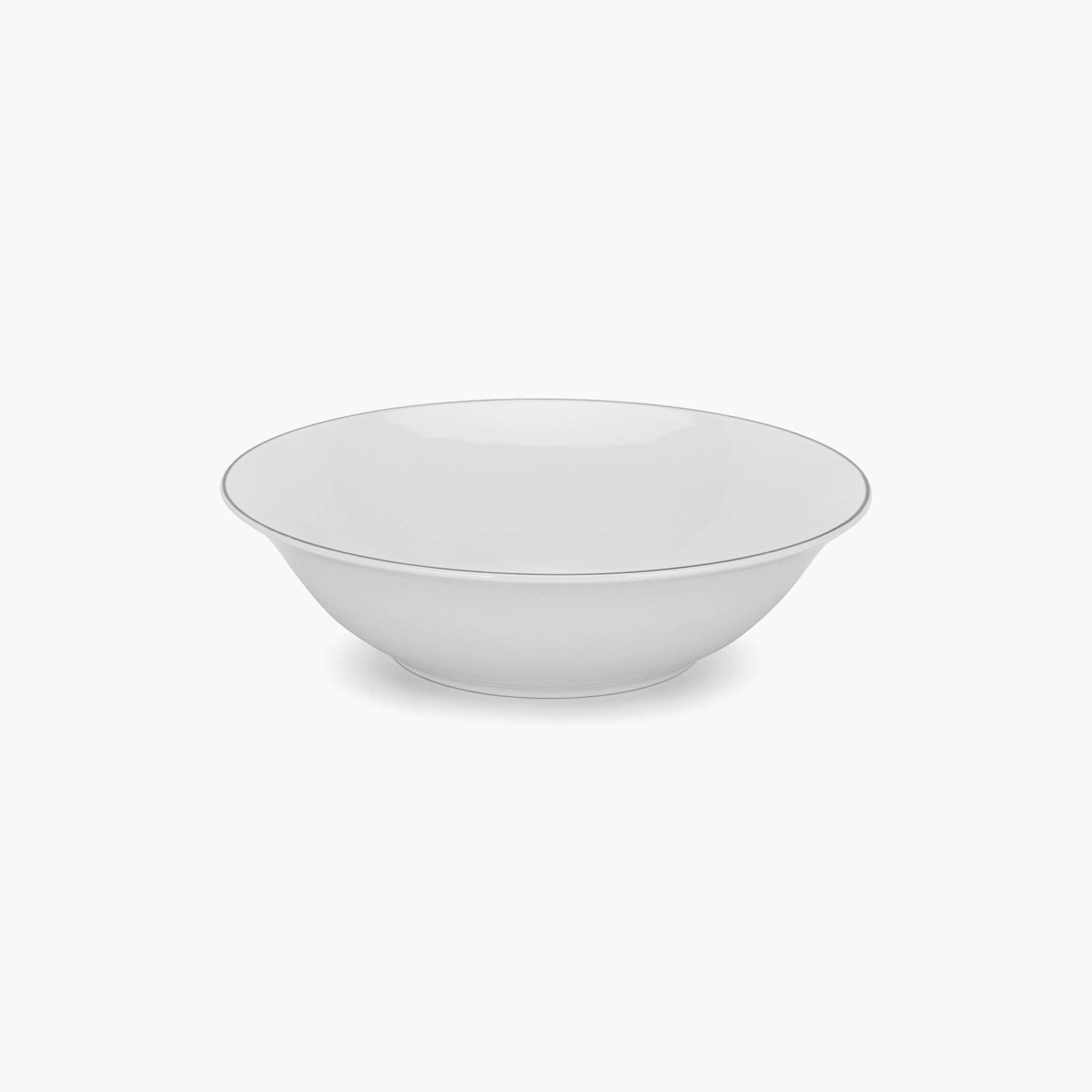 Fissman Aleksa Porcelain Salad Bowl - 23 cm-household-dining-dinnerware-bowls-image-1