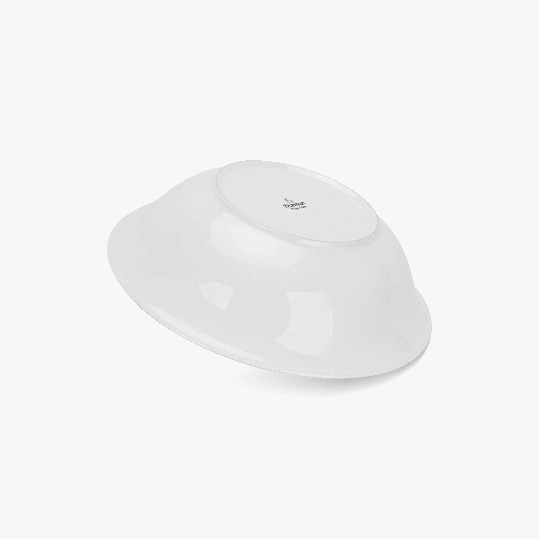 Fissman Aleksa Porcelain Salad Bowl - 23 cm-household-dining-dinnerware-bowls-image-2