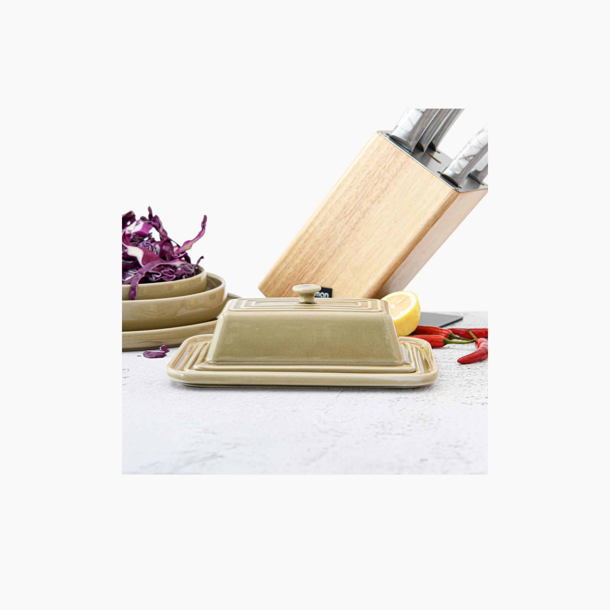 صحن زبدة سيراميك من فيسمان - 22 سم-household-dining-serveware-servingtrays-image-2