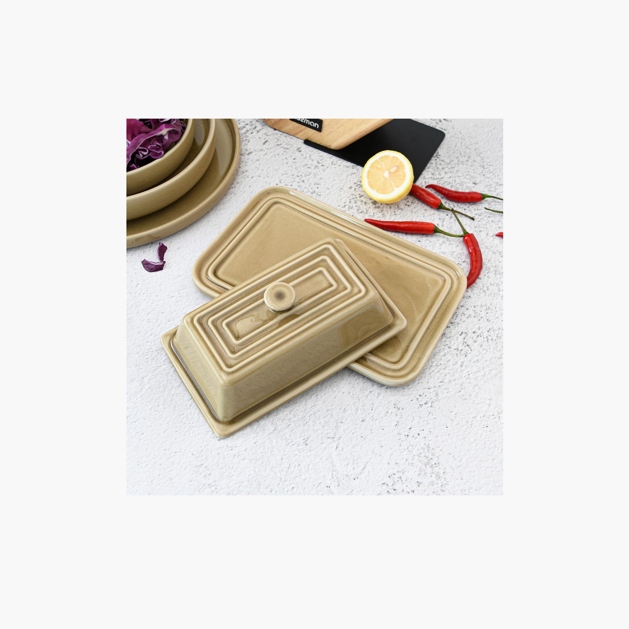 صحن زبدة سيراميك من فيسمان - 22 سم-household-dining-serveware-servingtrays-image-3