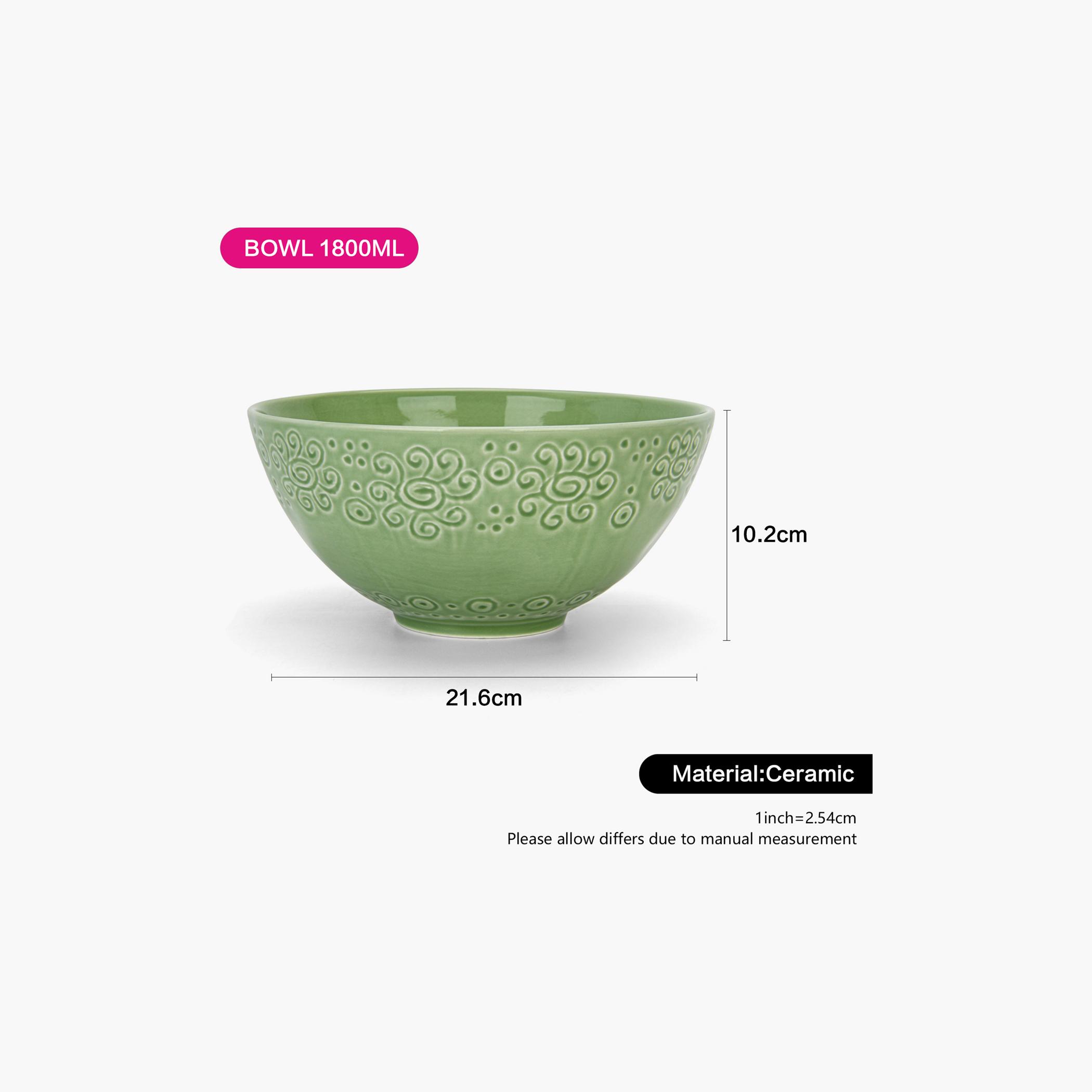 Ceramic Bowl - 1.8 L-household-dining-dinnerware-bowls-image-2
