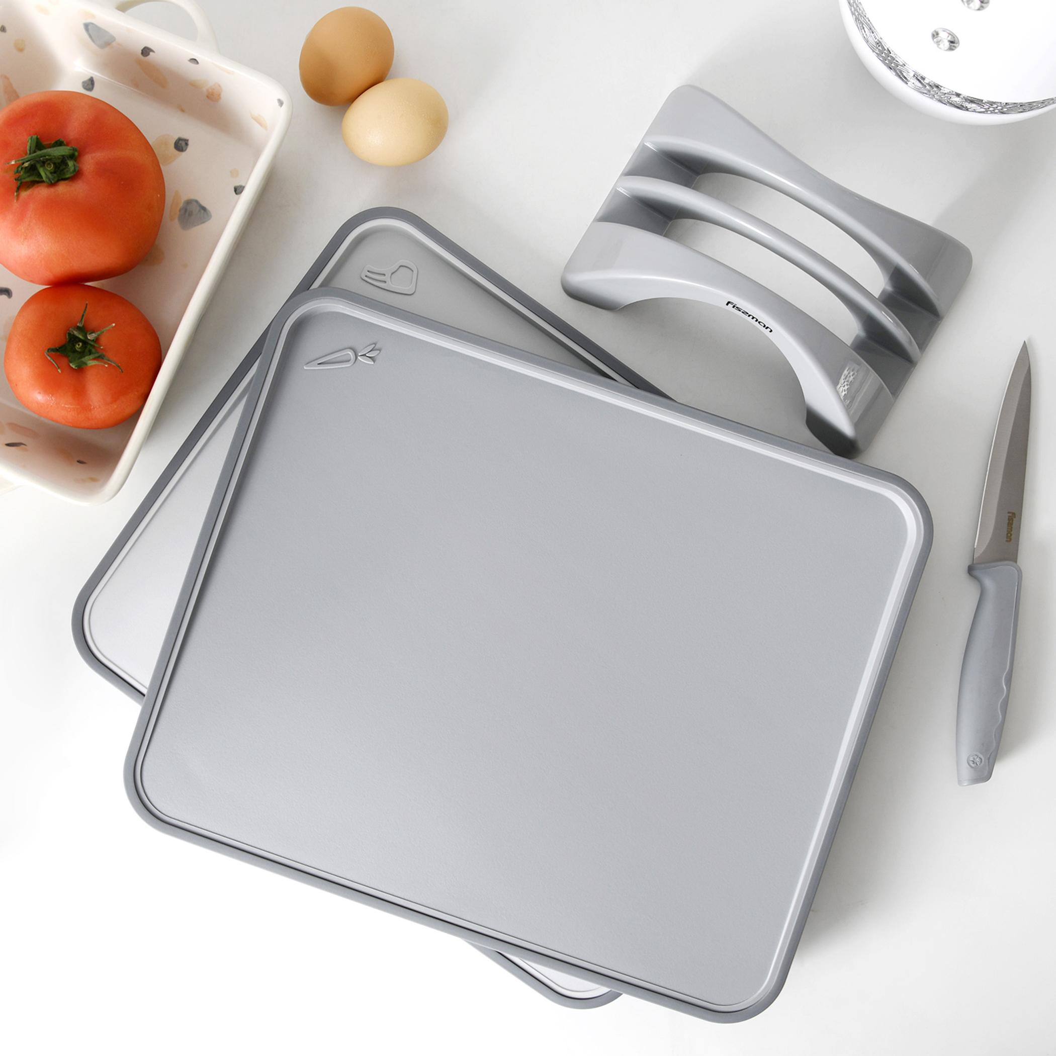Rectangular 2-Piece Chopping Board with Holder-household-kitchen-kitchentoolsandutensils-cuttingboards-image-5