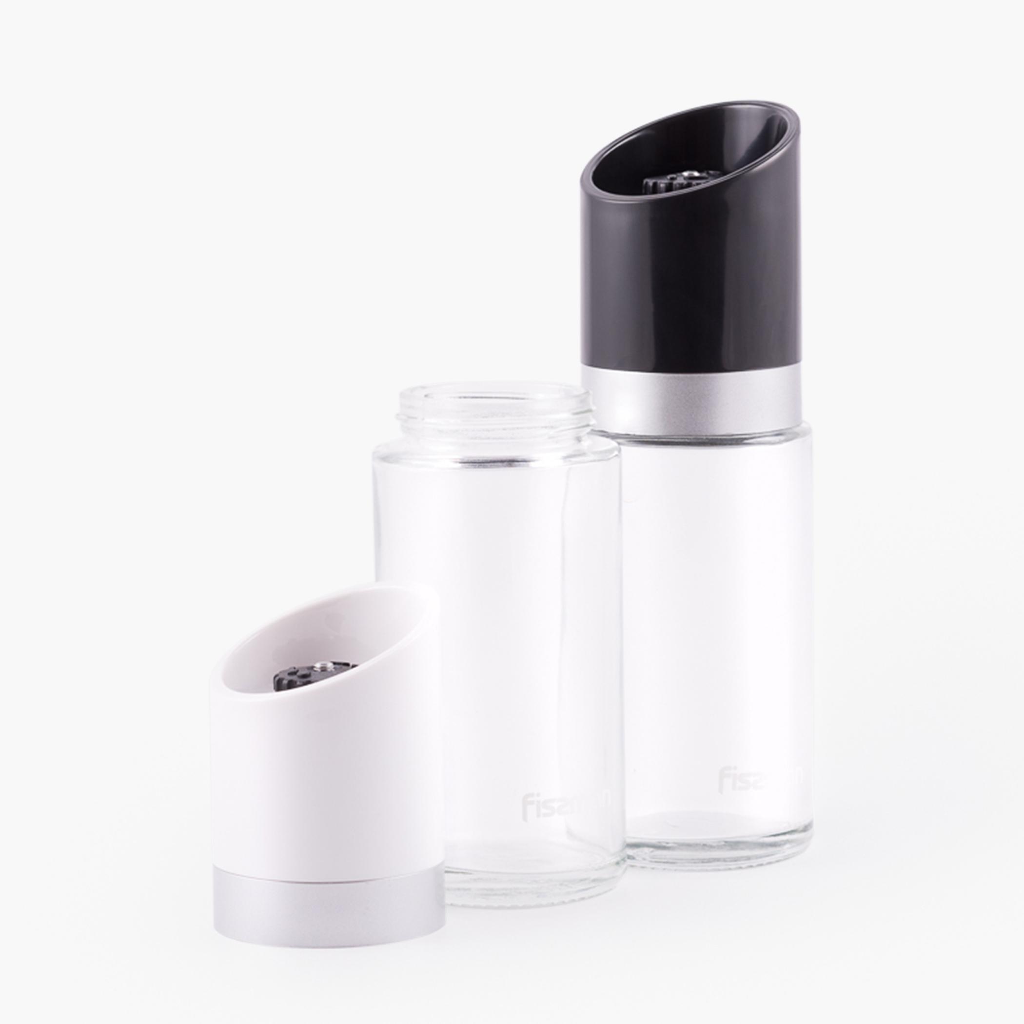 Glass 2-Piece Salt and Pepper Shaker Set - 170 ml-household-kitchen-foodstorage-saltandpeppershakers-image-5