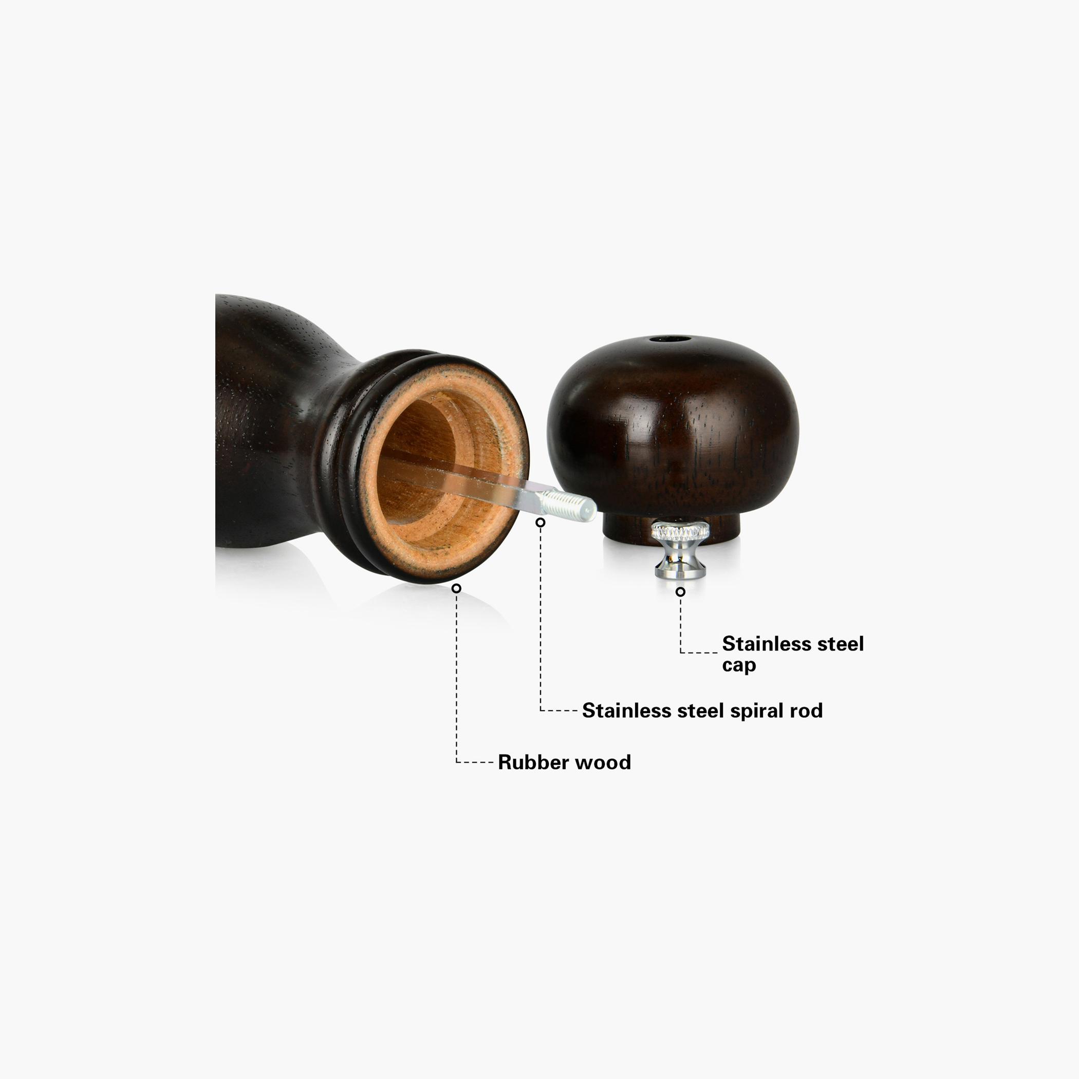 مطحنة ملح وفلفل من فيسمان-household-kitchen-foodstorage-saltandpeppershakers-image-5