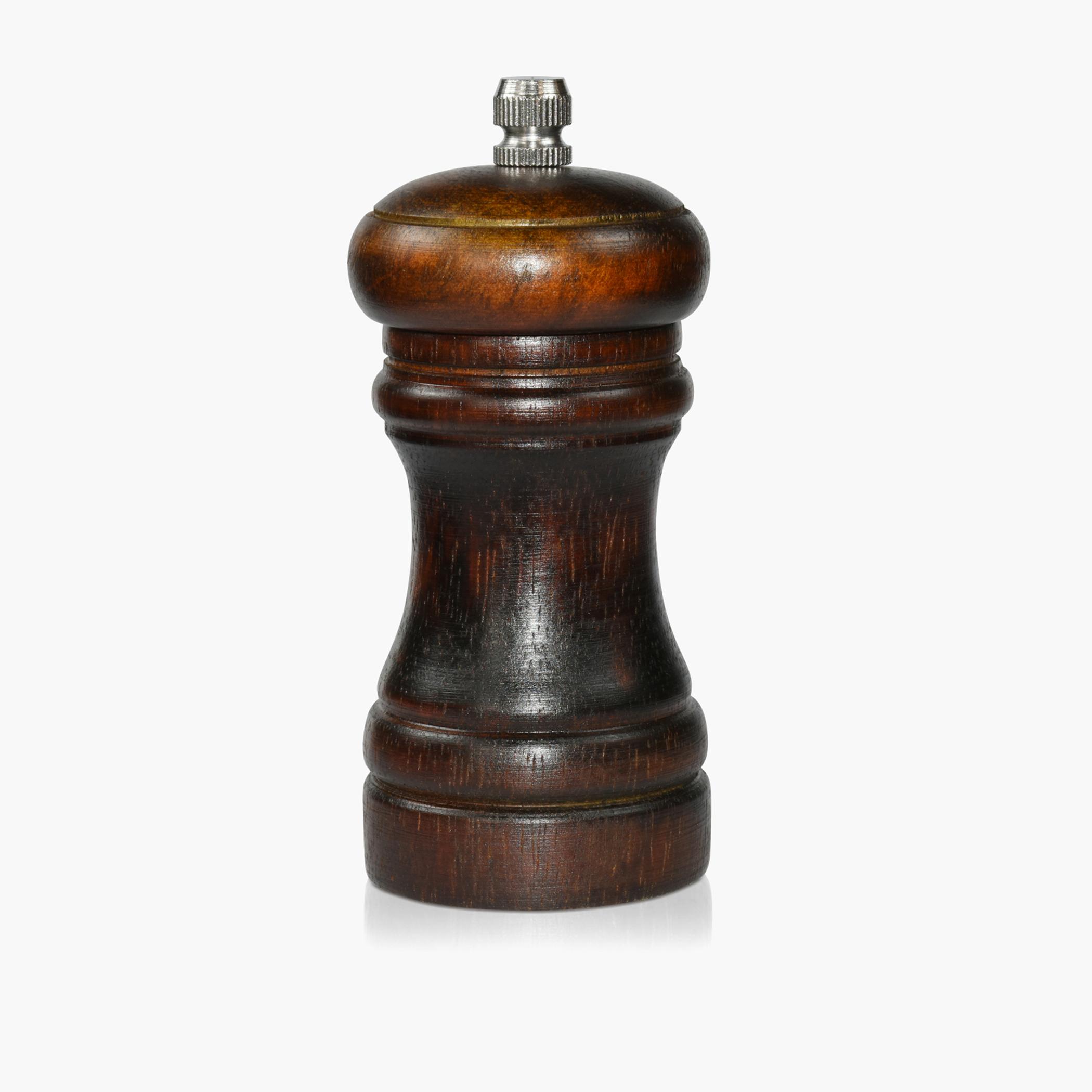 مطحنة ملح وفلفل خشبية شكل برج من فيسمان-household-kitchen-foodstorage-saltandpeppershakers-image-1