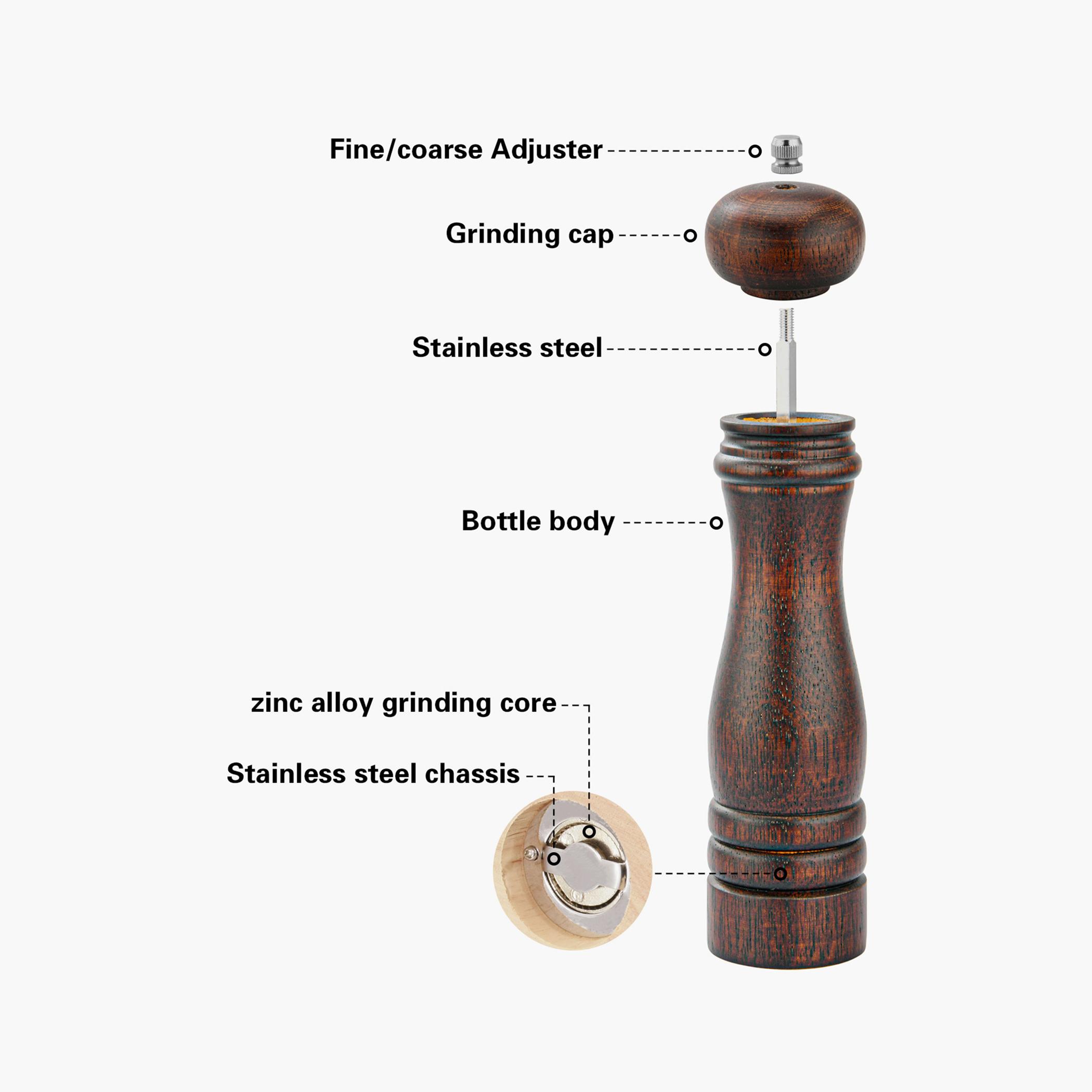 Wooden Pepper Mill-household-kitchen-kitchentoolsandutensils-foodpreparationtools-image-3