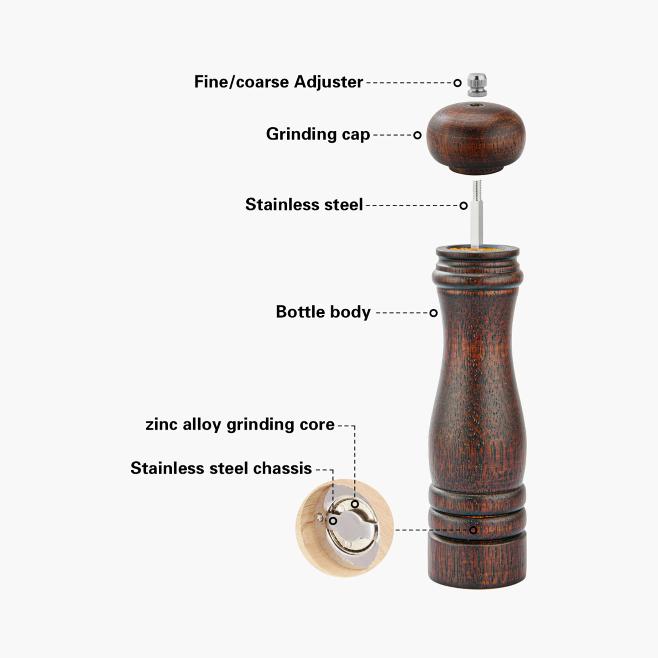 Wooden Pepper Mill-household-kitchen-kitchentoolsandutensils-foodpreparationtools-image-3