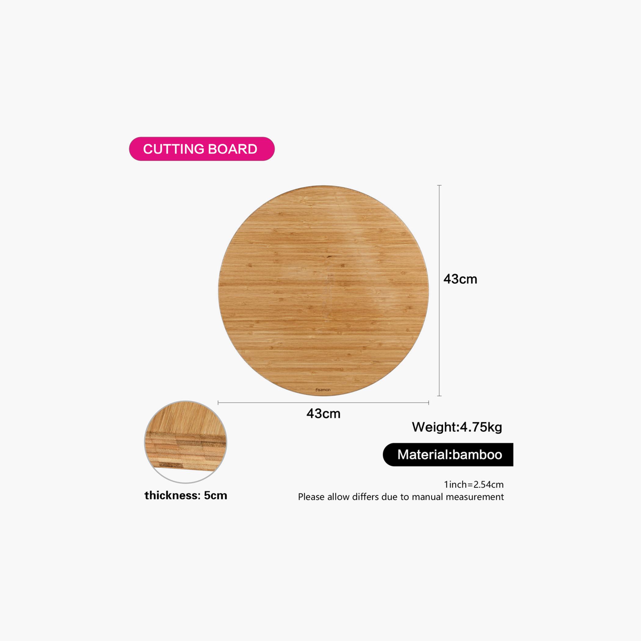 Fissman Bamboo Cutting Board-household-kitchen-kitchentoolsandutensils-cuttingboards-image-4