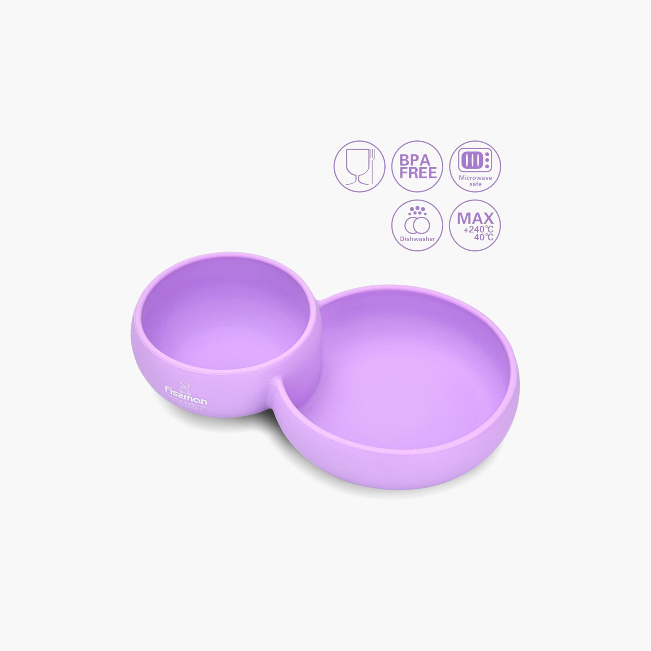Two Compartment Deep Bowl - 580 ml-household-dining-dinnerware-bowls-image-2
