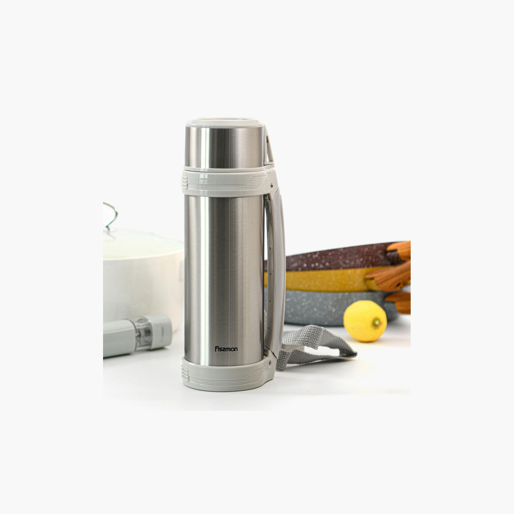 Double Wall Stainless Steel Vacuum Flask - 1.5 L-household-dining-teaandcoffee-vacuumflaskscoffeeandteapots-image-3