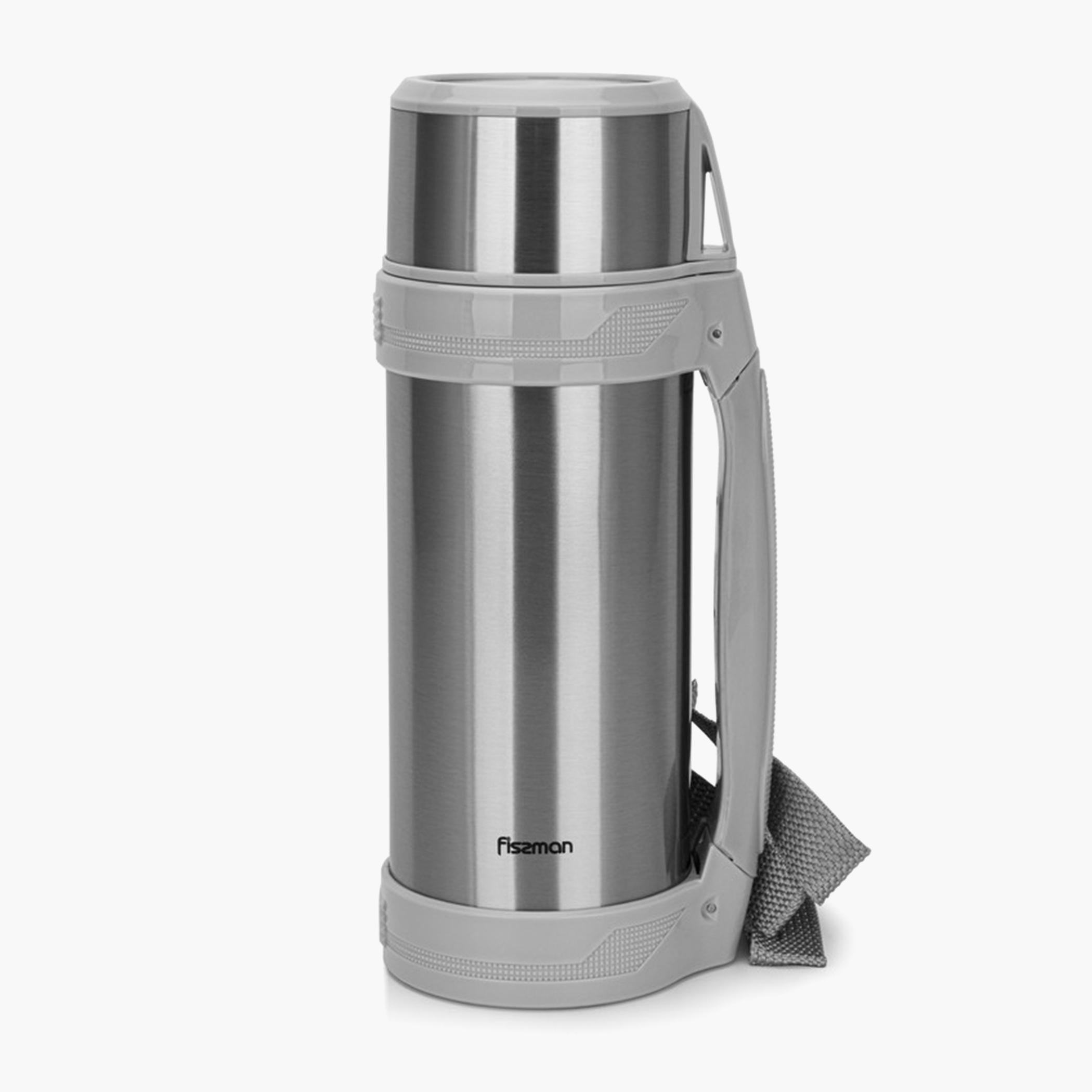 Double Wall Stainless Steel Vacuum Flask - 1.5 L-household-dining-teaandcoffee-vacuumflaskscoffeeandteapots-image-1