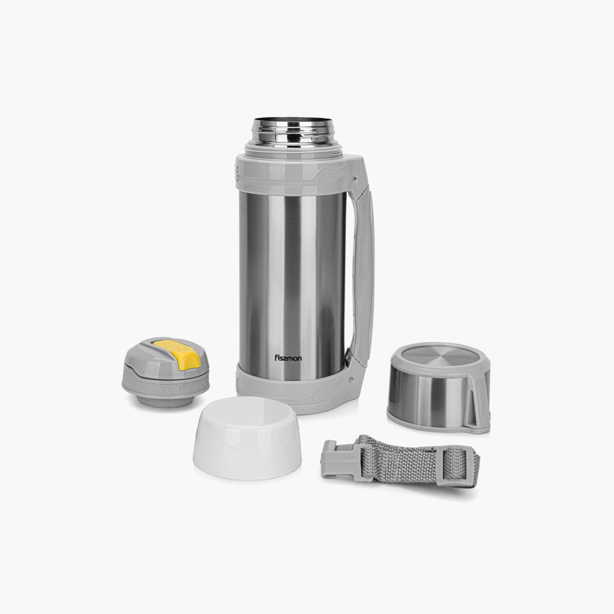 Double Wall Stainless Steel Vacuum Flask - 1.5 L-household-dining-teaandcoffee-vacuumflaskscoffeeandteapots-image-2
