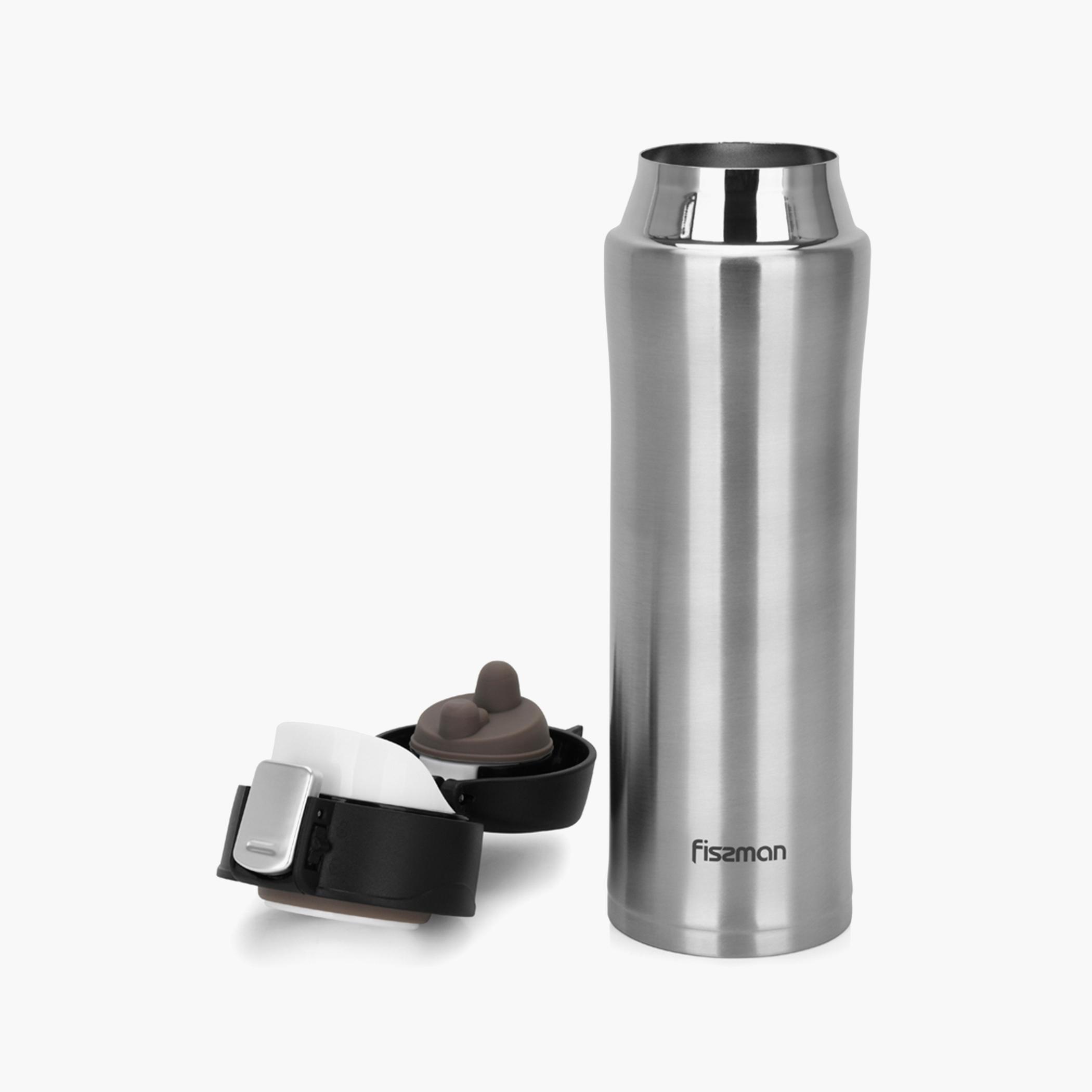 Fissman Stainless Steel Double Wall Vacuum Travel Mug - 450 ml-household-dining-teaandcoffee-mugsandcups-image-3