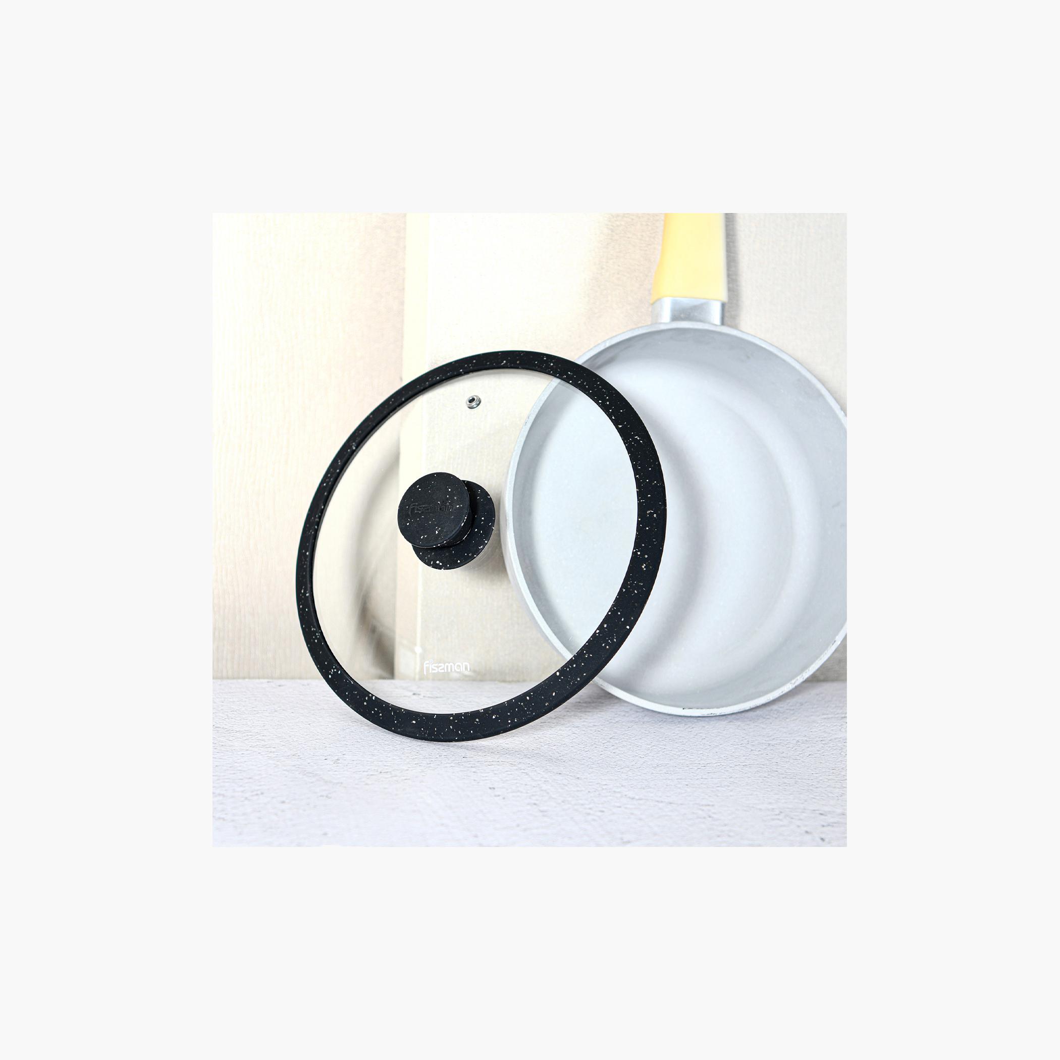 غطاء زجاجي بحافة سيليكون أركيدس من فيسمان - 26 سم-household-kitchen-cookware-potsandpans-image-3