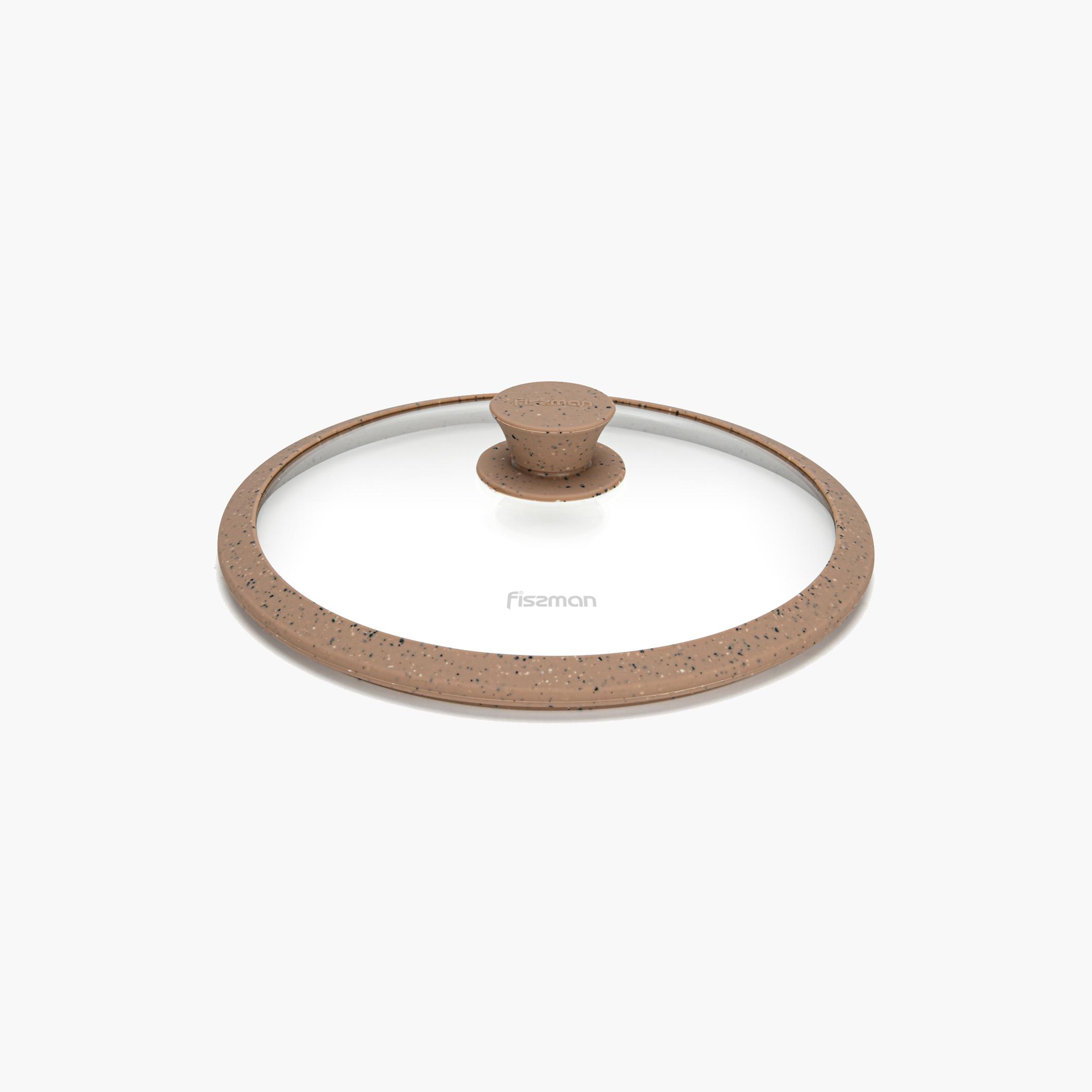 غطاء زجاجي بحافة سيليكون أركيدس من فيسمان - 24 سم-household-kitchen-cookware-potsandpans-image-1