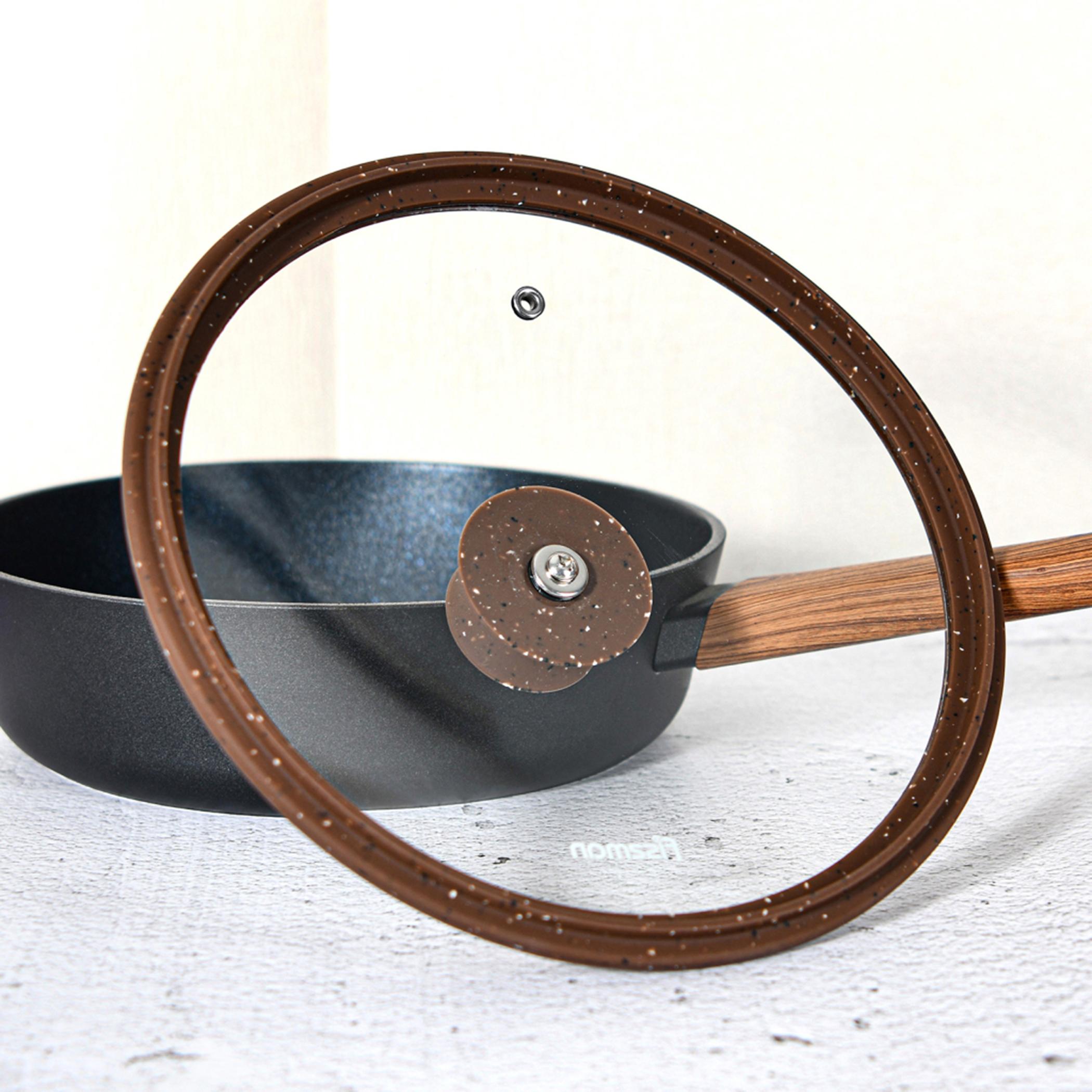 غطاء زجاجي بحافة سيليكون أركيدس من فيسمان - 26 سم-household-kitchen-cookware-potsandpans-image-3