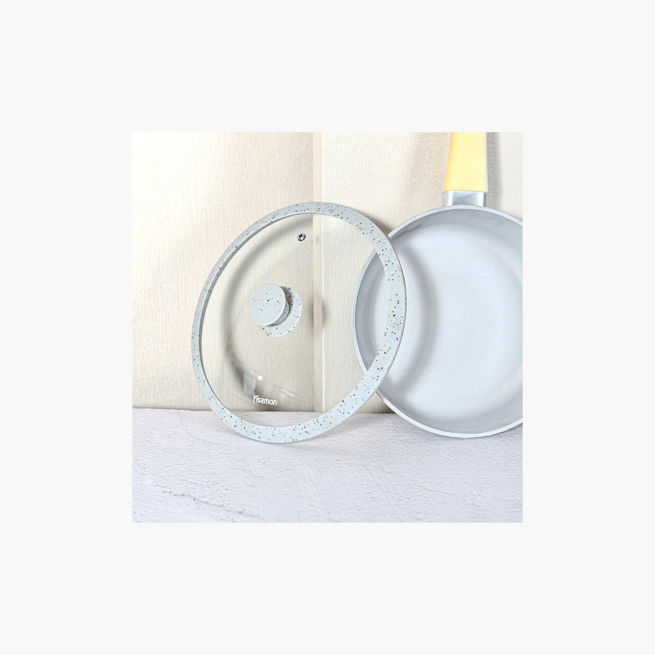 غطاء زجاجي بحافة سيليكون أركيدس من فيسمان - 24 سم-household-kitchen-cookware-potsandpans-image-2
