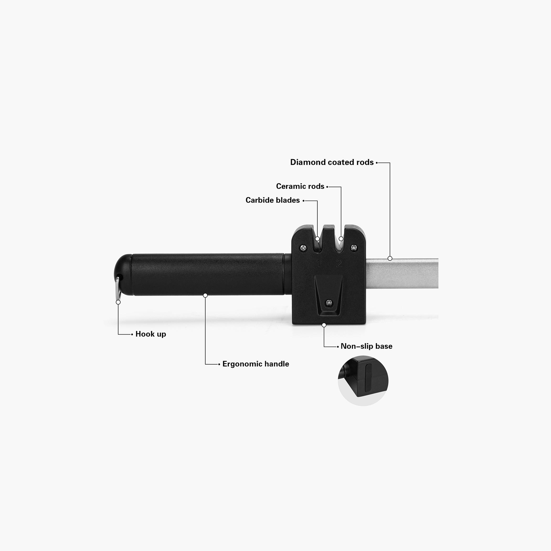 Diamond Multi-functional Rod for Knives Sharpening -household-kitchen-kitchentoolsandutensils-knives-image-3