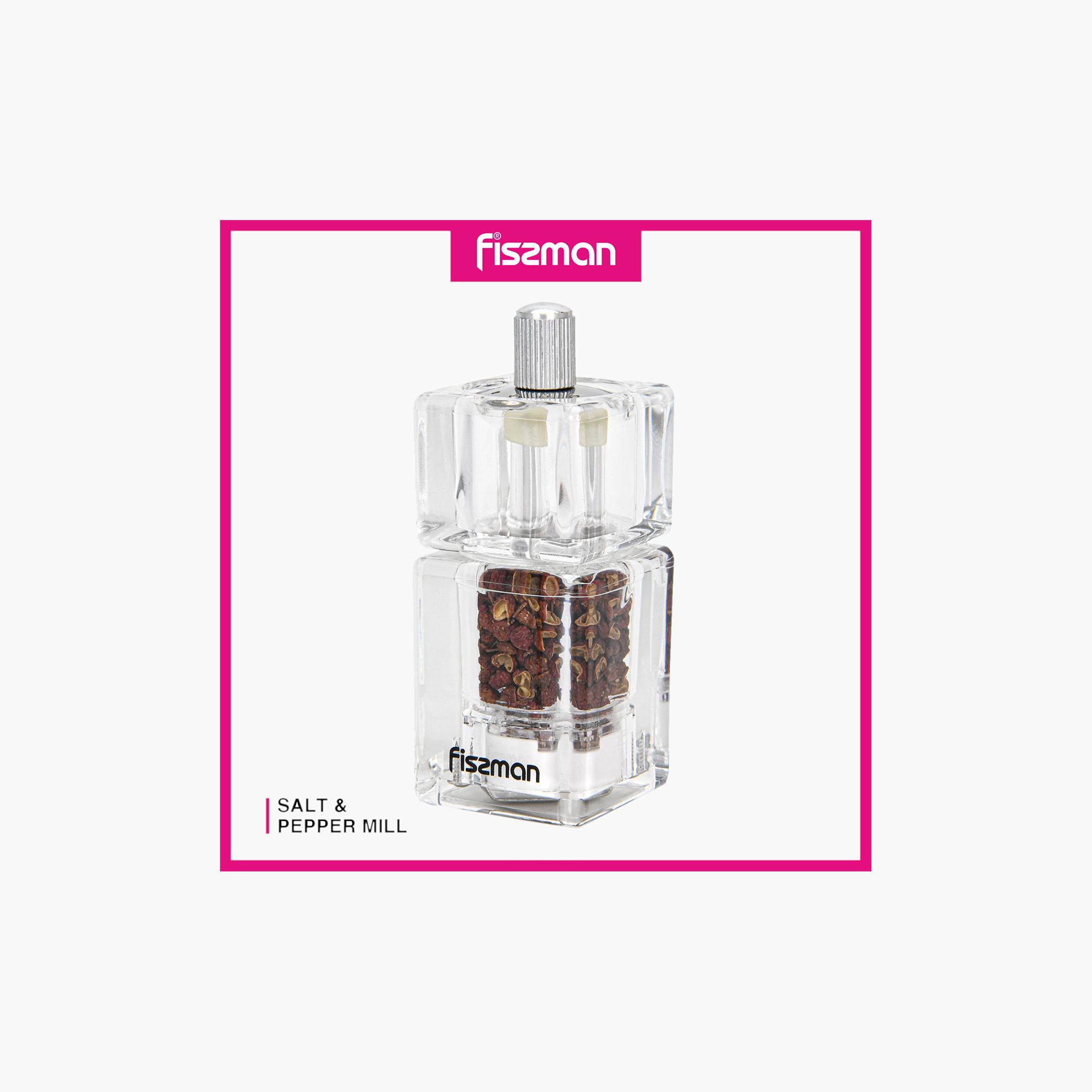 Fissman Acrylic Salt and Pepper Mill-household-kitchen-kitchentoolsandutensils-foodpreparationtools-image-3