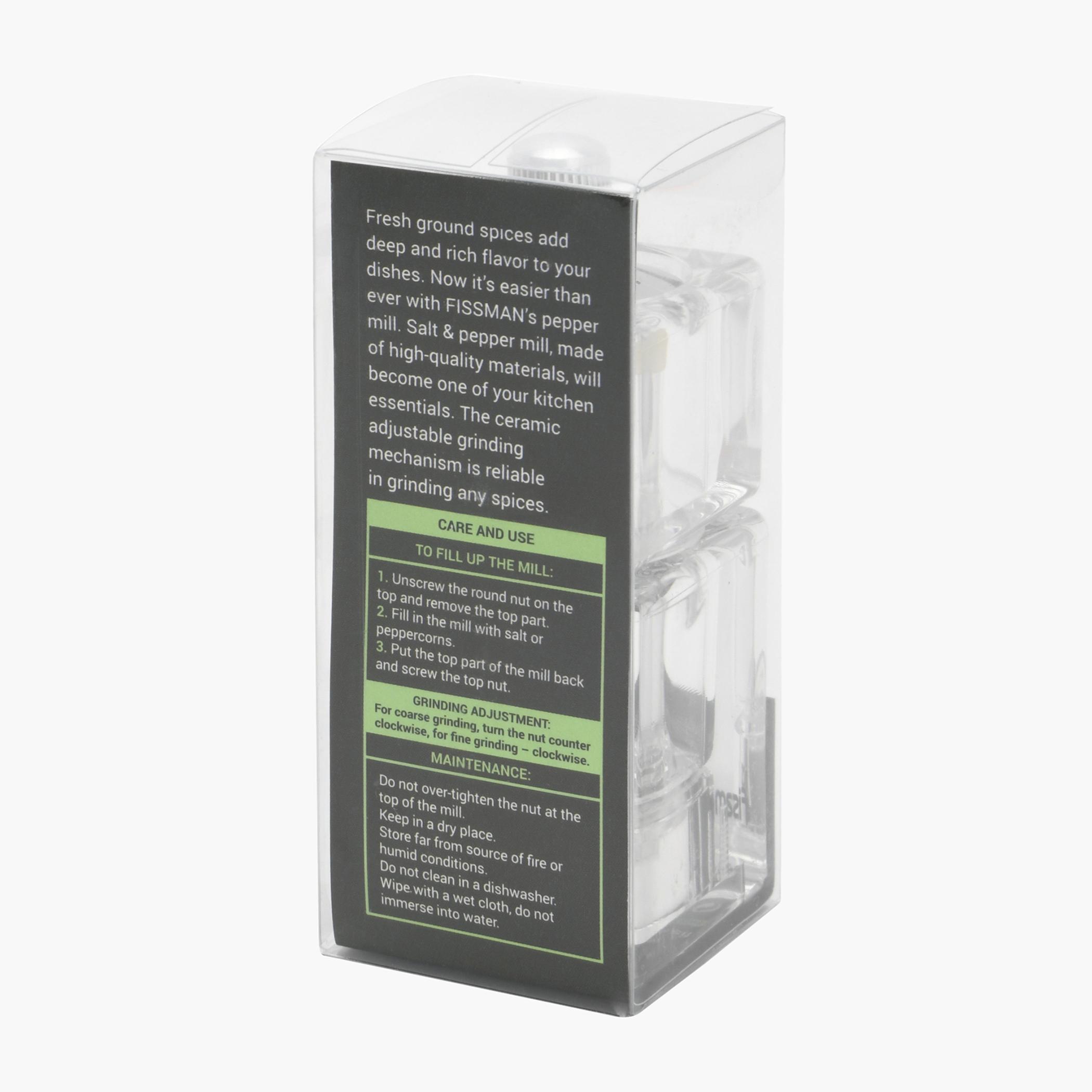 Fissman Acrylic Salt and Pepper Mill-household-kitchen-kitchentoolsandutensils-foodpreparationtools-image-11