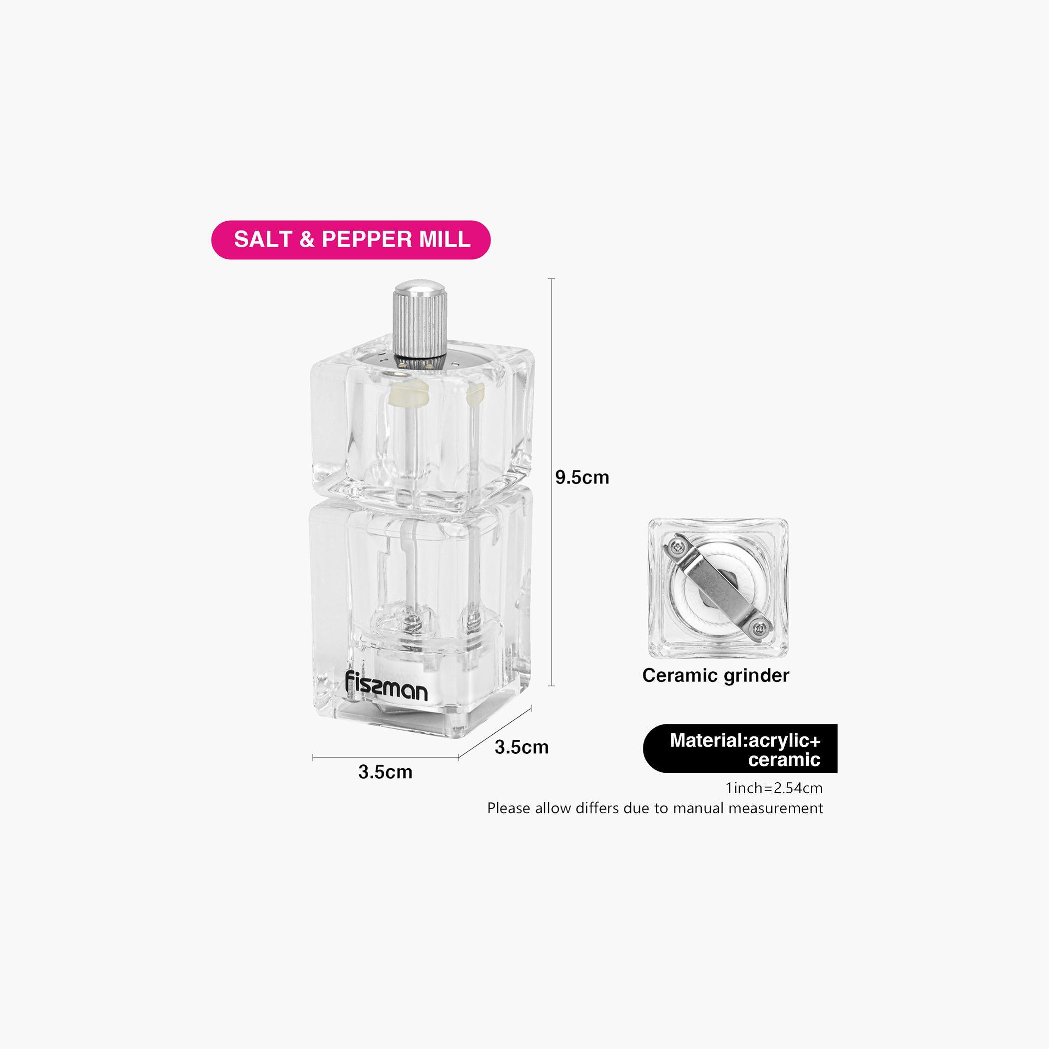 Fissman Acrylic Salt and Pepper Mill-household-kitchen-kitchentoolsandutensils-foodpreparationtools-image-5