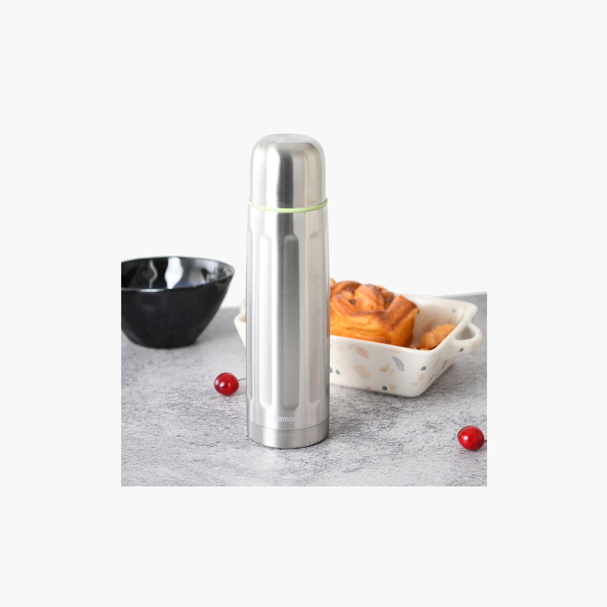 Solid Stainless Steel Double Wall Vacuum Flask - 750 ml-household-dining-teaandcoffee-vacuumflaskscoffeeandteapots-image-1