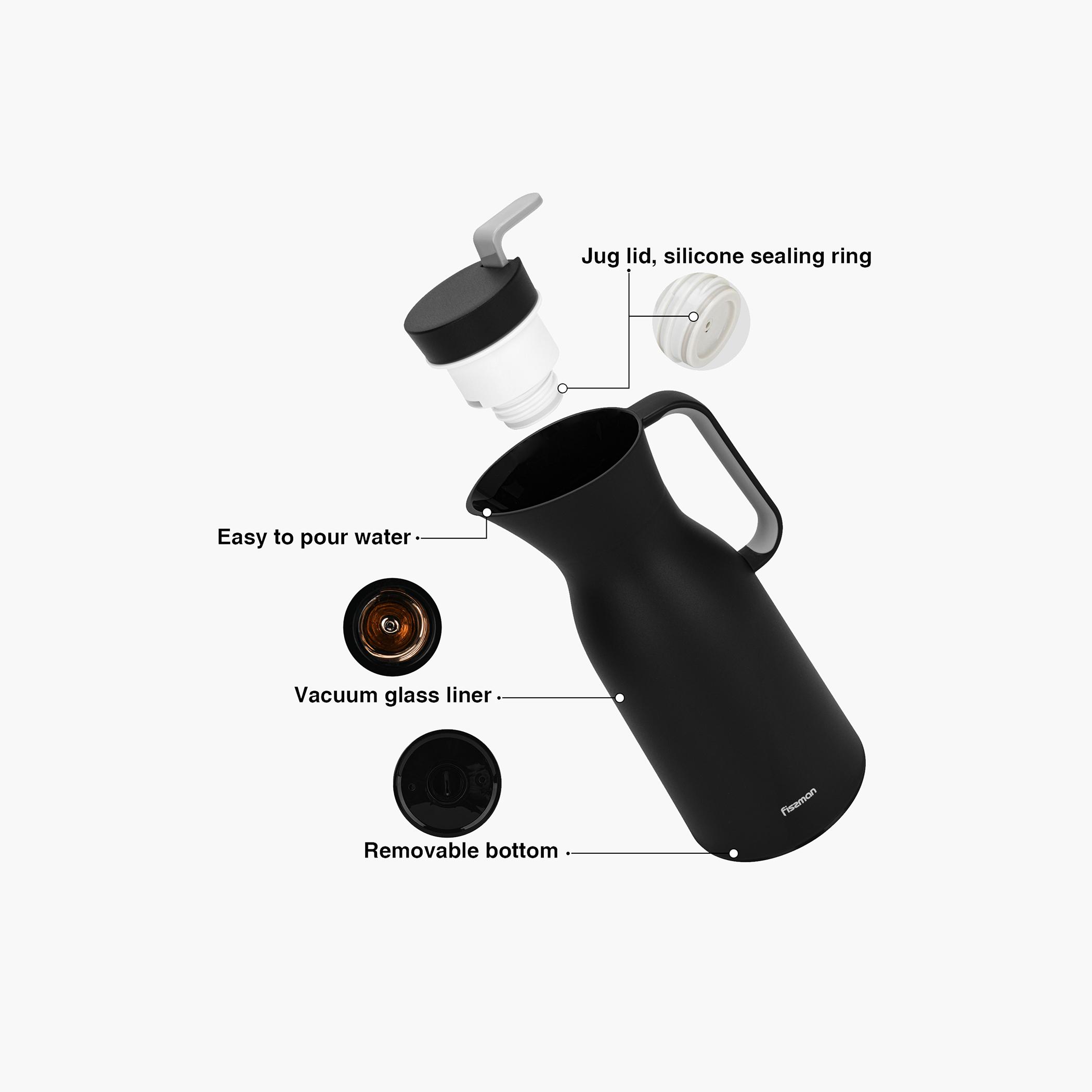Vacuum Insulated Flask - 1 L-household-dining-teaandcoffee-vacuumflaskscoffeeandteapots-image-6