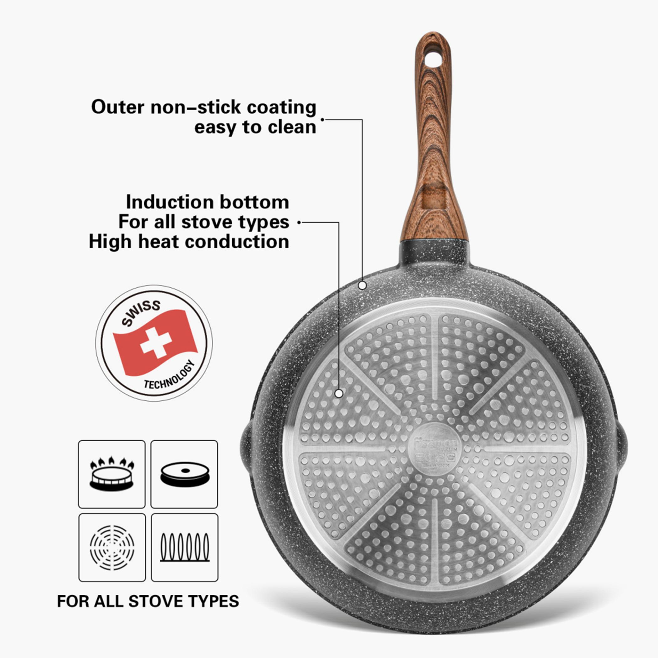 مقلاة غير لاصقة بمقبض قابل للفصل ريبستو من فيسمان - 24 سم-household-kitchen-cookware-potsandpans-image-5