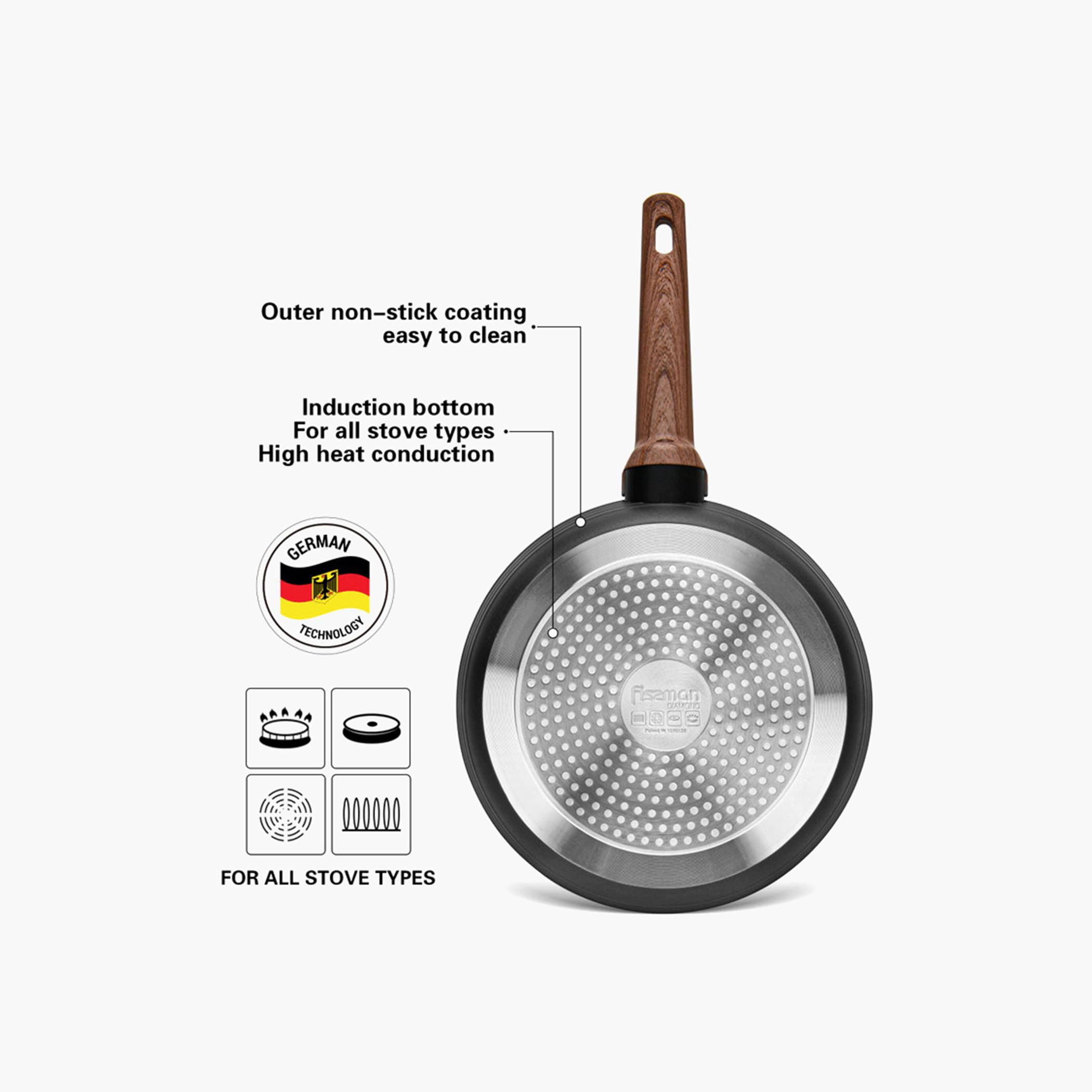 مقلاة غير لاصقة دايموند من فيسمان - 4.8 سم-household-kitchen-cookware-potsandpans-image-6