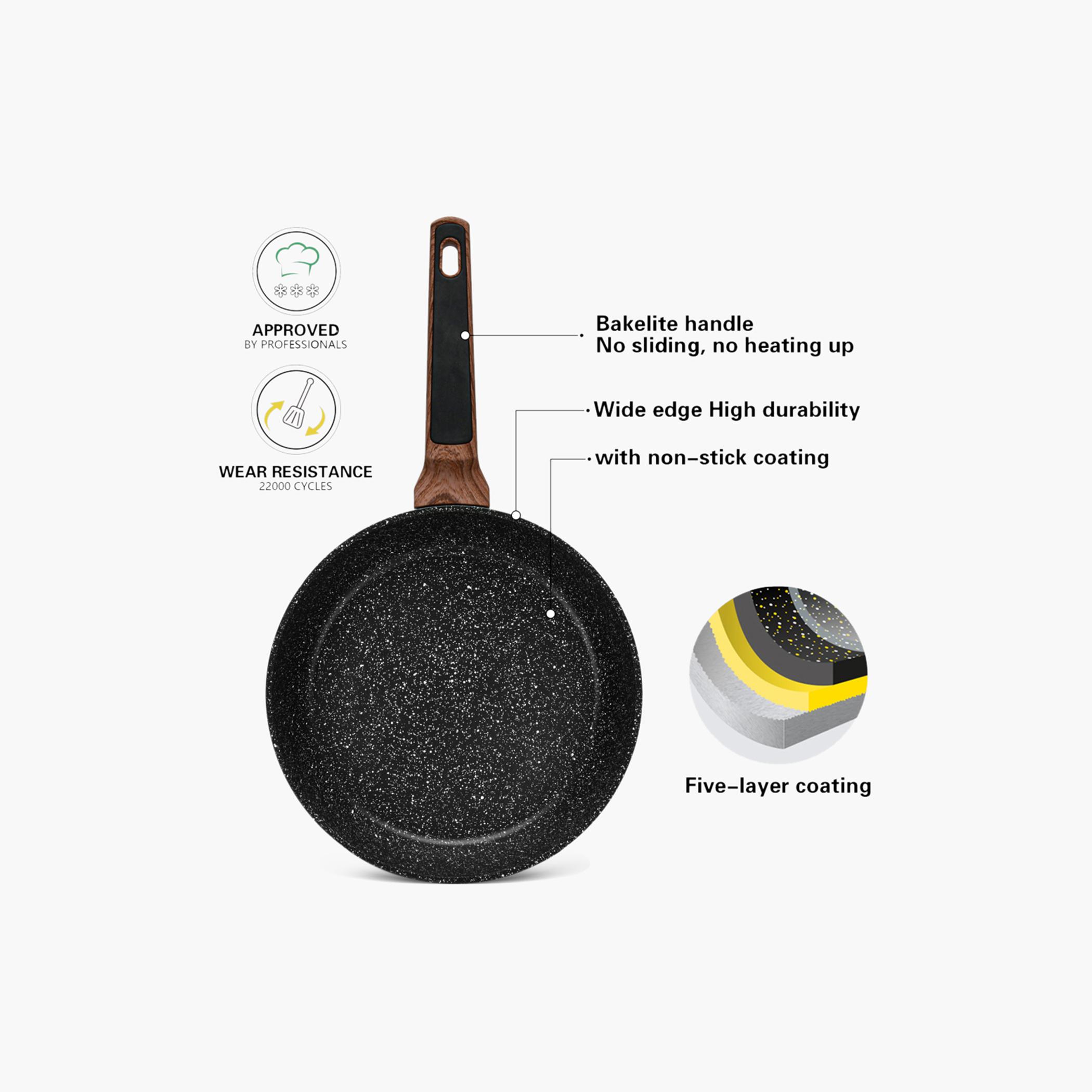 مقلاة ألومنيوم غير لاصقة بقاعدة حث من سلسلة دايموند من فيسمان - 24 سم-household-kitchen-cookware-potsandpans-image-4