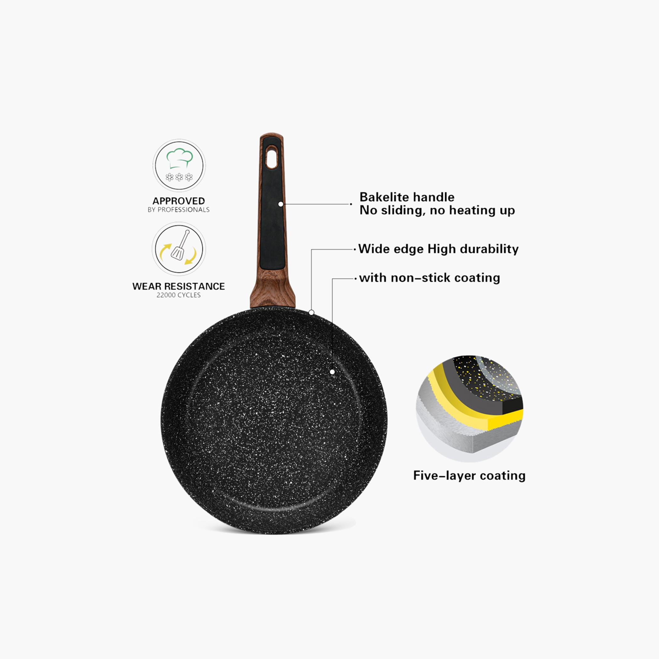 مقلاة ألومنيوم غير لاصقة بقاعدة حث من سلسلة دايموند من فيسمان - 28 سم-household-kitchen-cookware-potsandpans-image-4