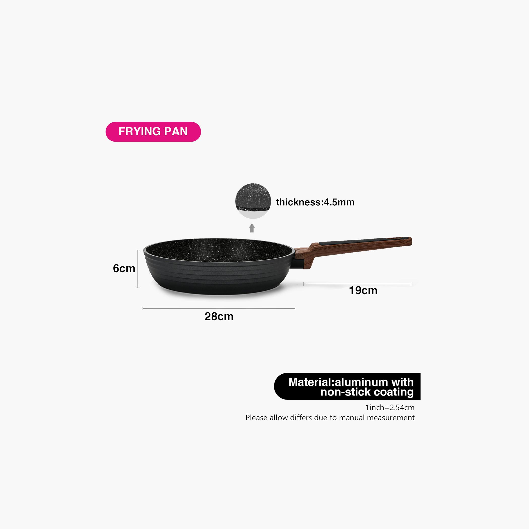 مقلاة ألومنيوم غير لاصقة بقاعدة حث من سلسلة دايموند من فيسمان - 28 سم-household-kitchen-cookware-potsandpans-image-5