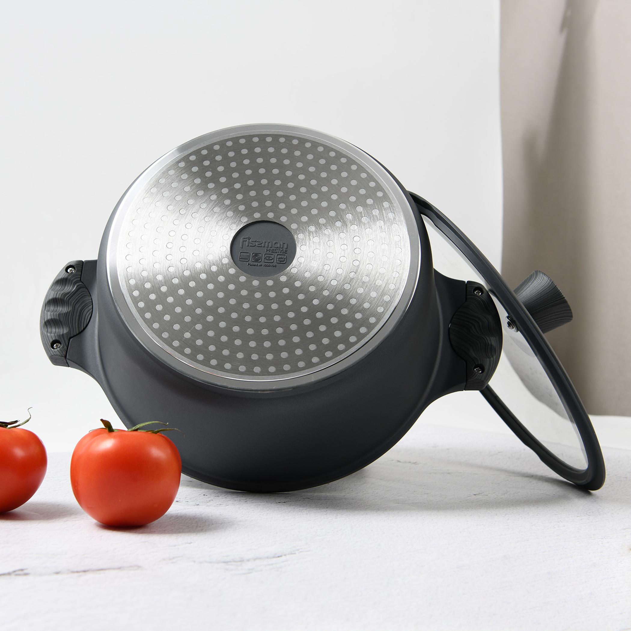 Non-Stick Stock Pot with Glass Lid - 2.4 L-household-kitchen-cookware-potsandpans-image-3