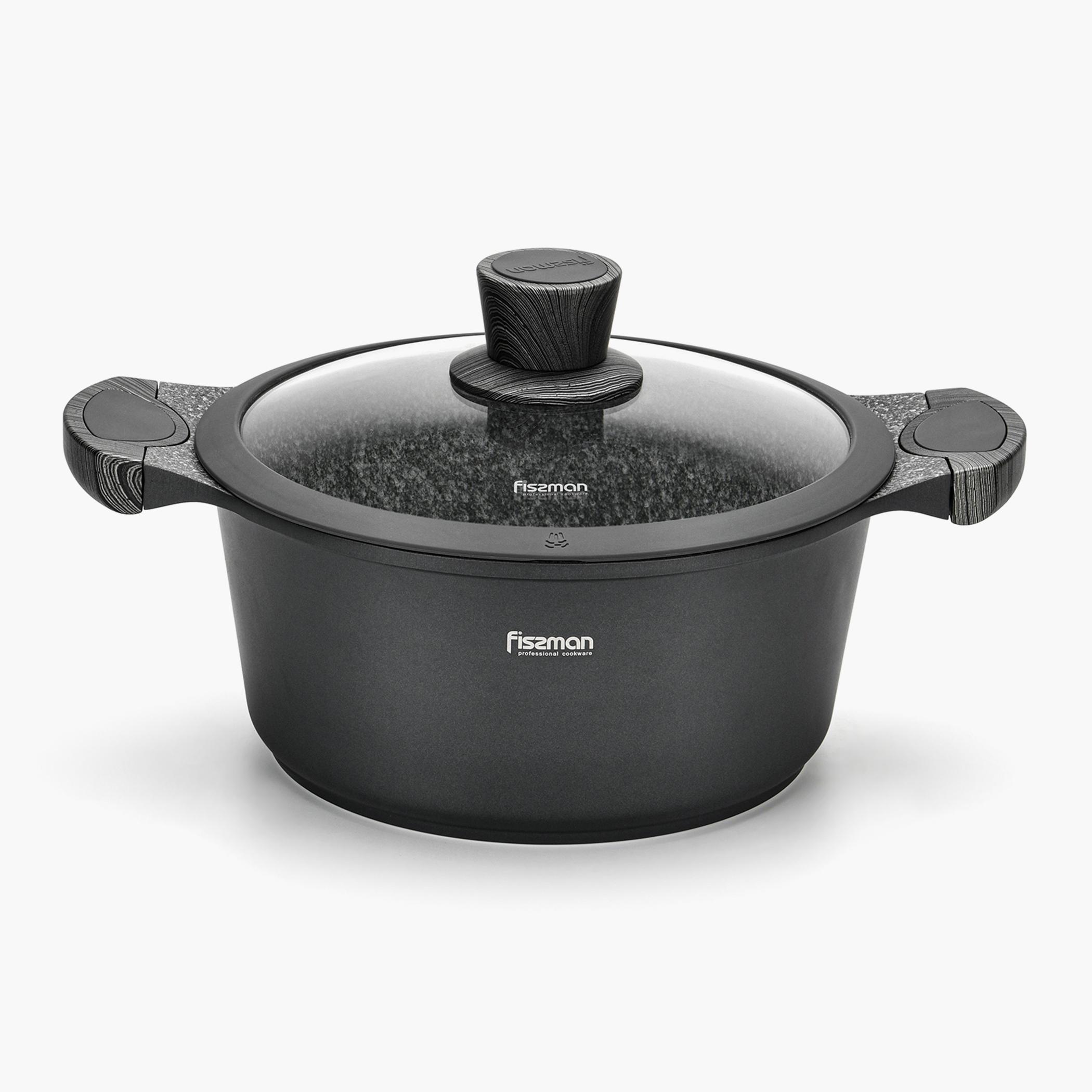Non-Stick Stock Pot with Glass Lid - 2.4 L-household-kitchen-cookware-potsandpans-image-2