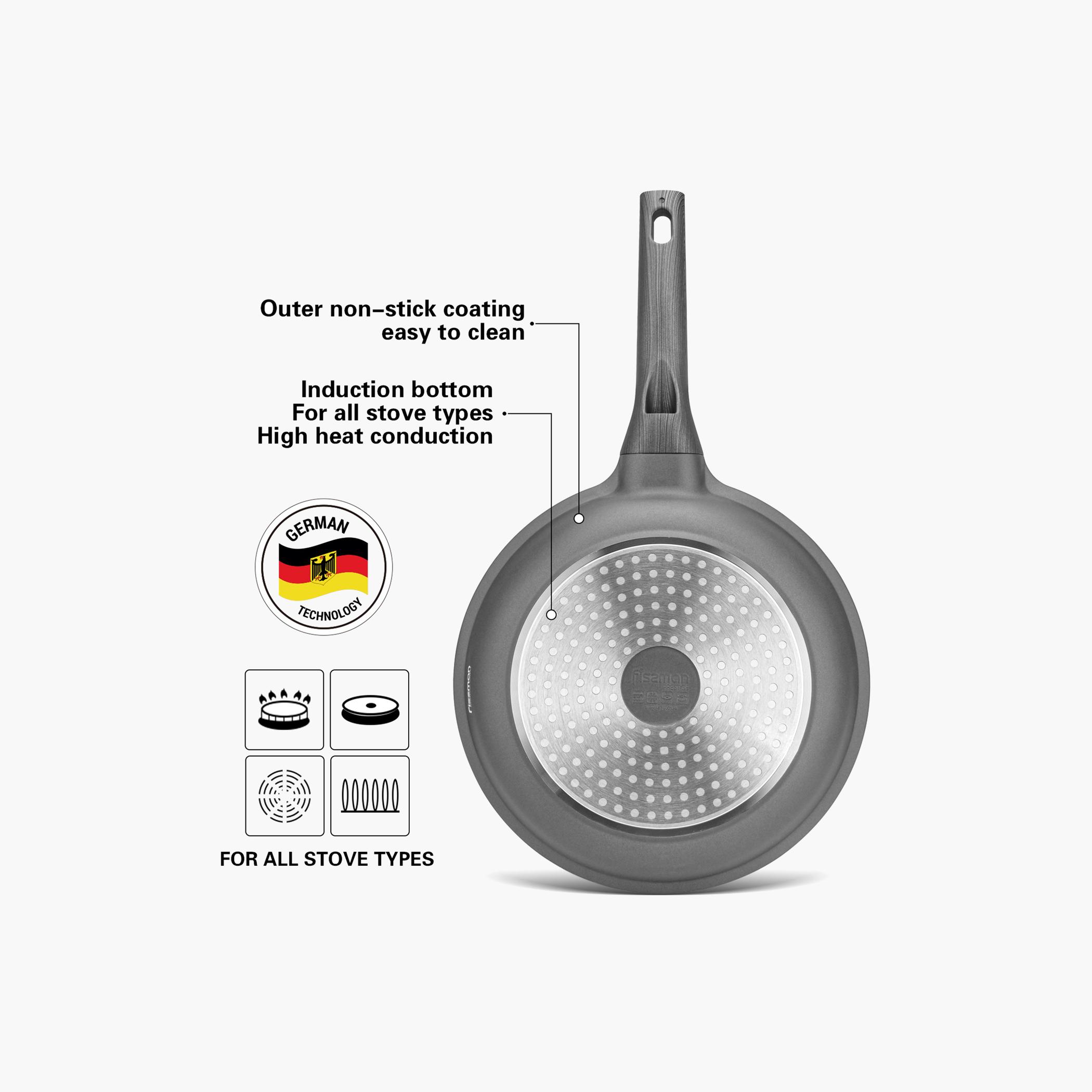 مقلاة ألومنيوم غير لاصقة بقاعدة حث من سلسلة برستيج من فيسمان-household-kitchen-cookware-potsandpans-image-6