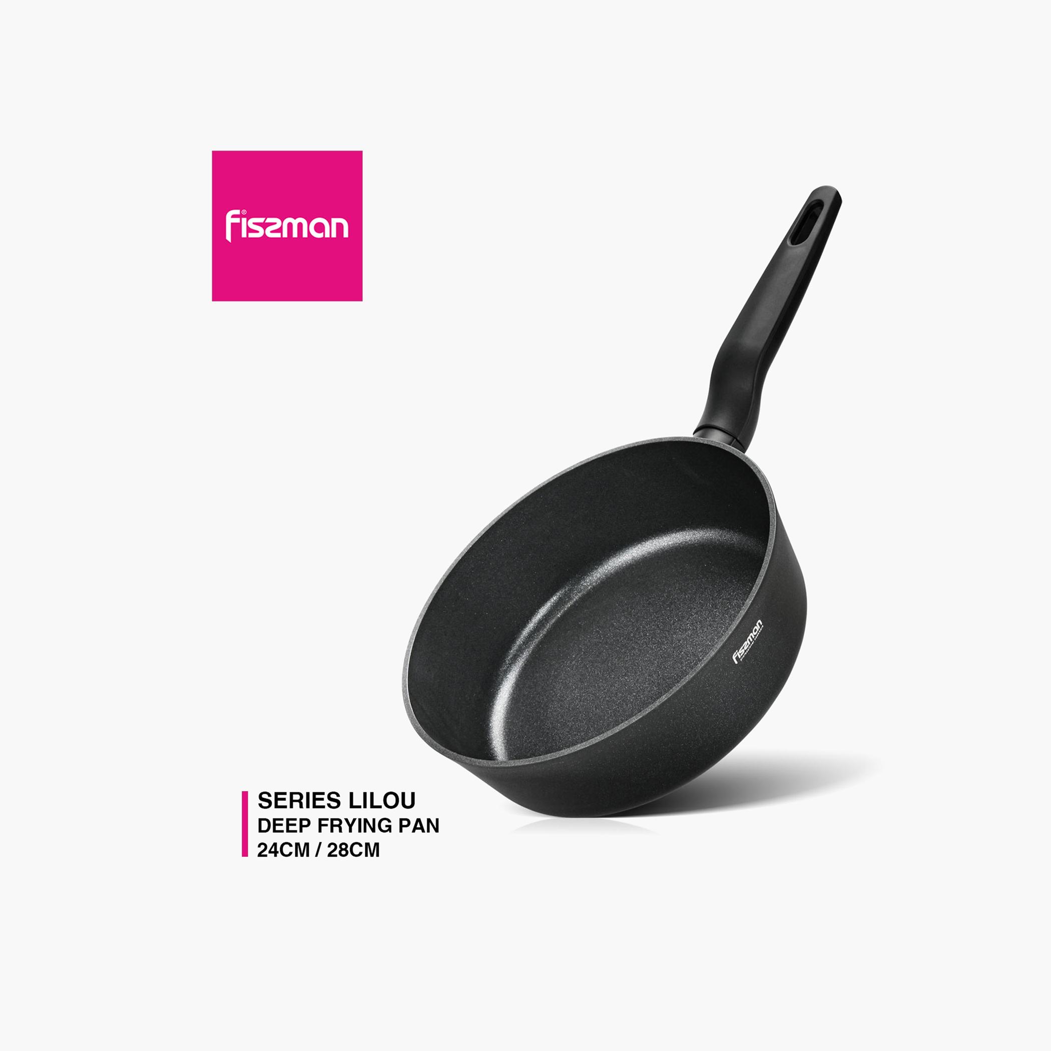 مقلاة عميقة ألومنيوم غير لاصقة بمقبض لولبي مزدوج من فيسمان - 24 سم-household-kitchen-cookware-potsandpans-image-4