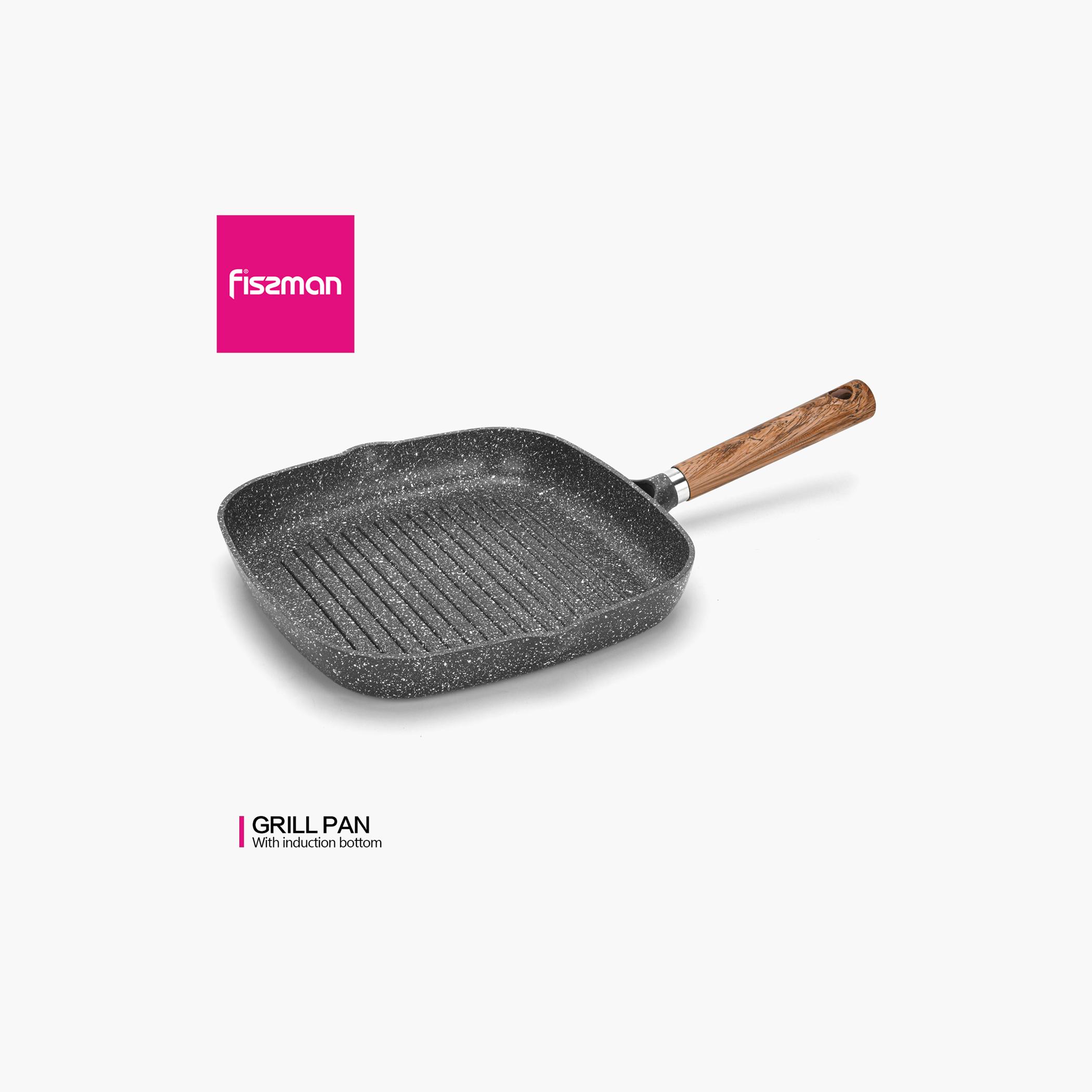 Milano Series Square Aluminium Non-Stick Grill Pan-household-kitchen-cookware-potsandpans-image-2