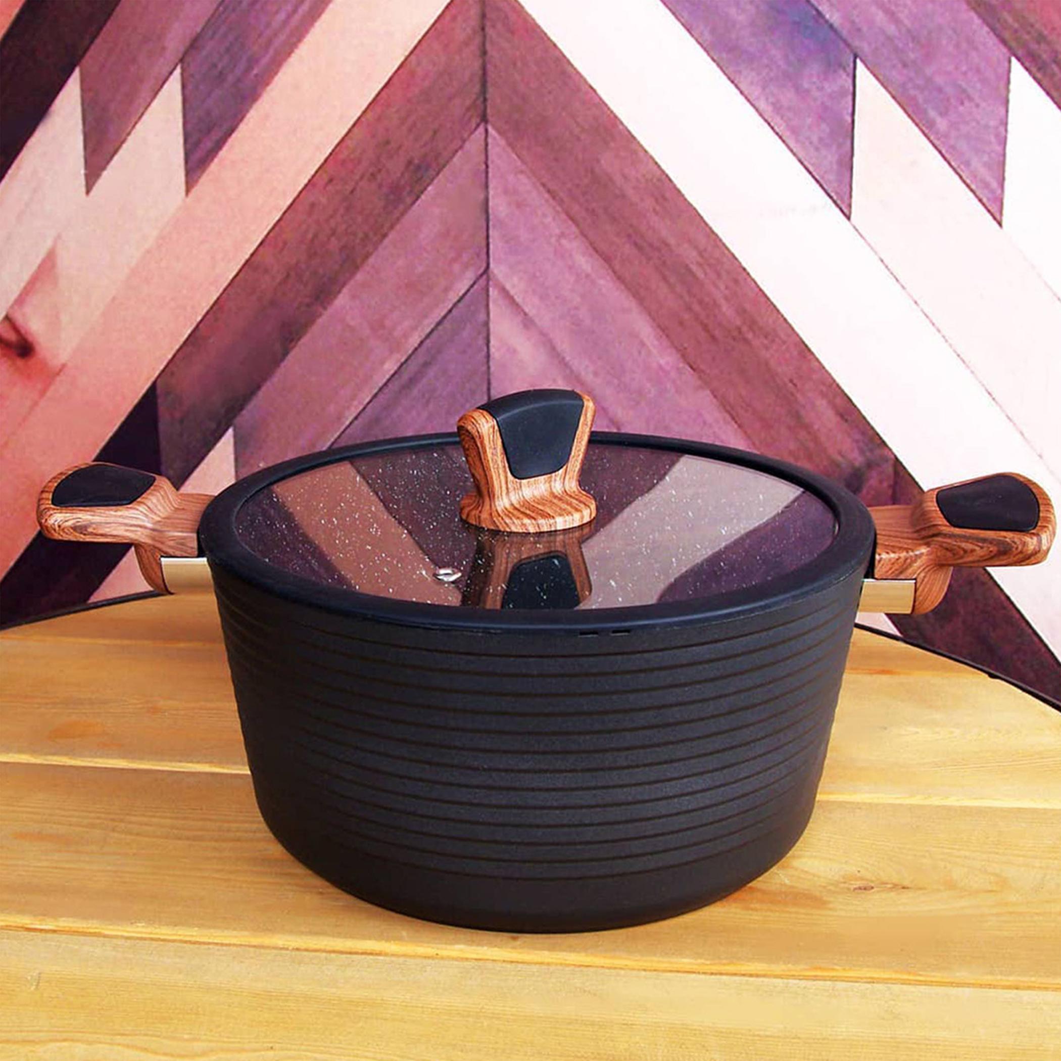 قدر حساء ألمونيوم غير لاصق مع غطاء زجاجي داياموند من فيسمان - 2.6 لتر-household-kitchen-cookware-potsandpans-image-1