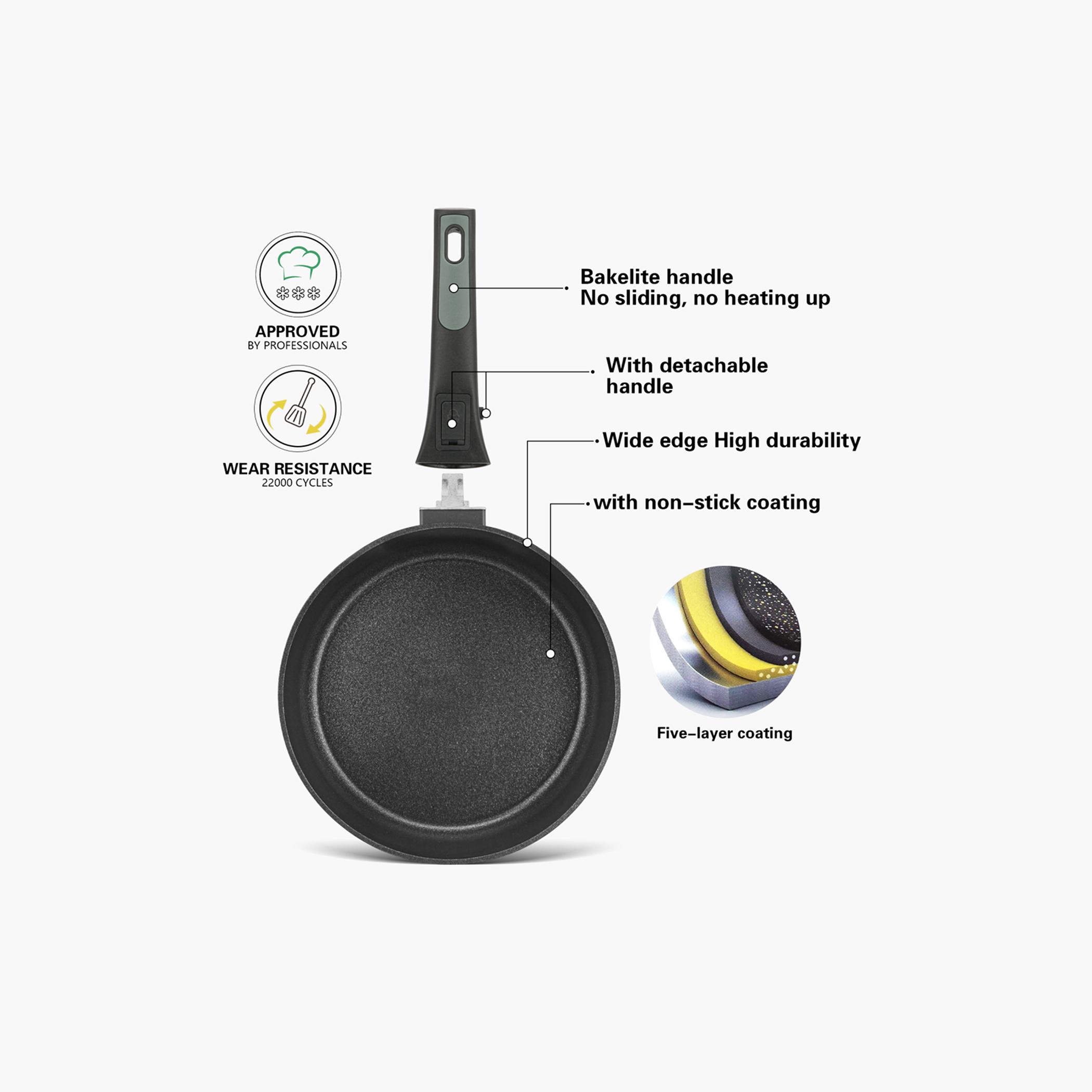 مقلاة ألومنيوم عميقة غير لاصقة مع غطاء زجاجي بريليانت من فيسمان - 28 سم-household-kitchen-cookware-potsandpans-image-7