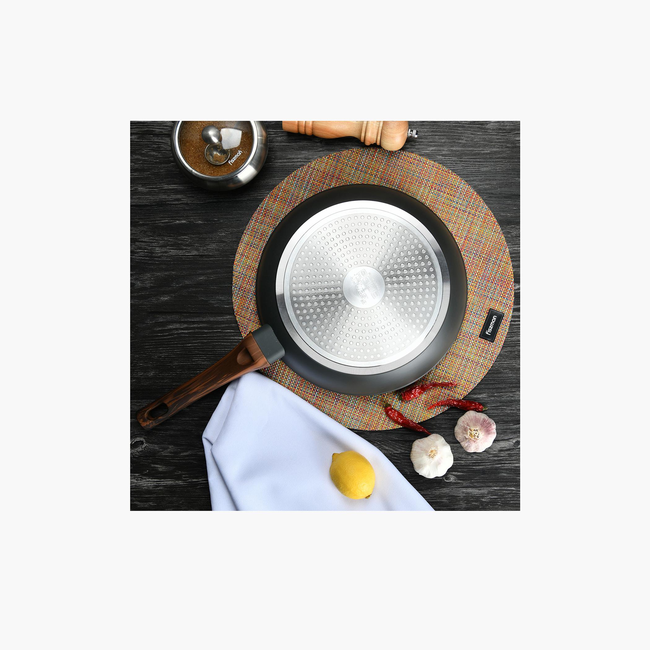 Fissman Capella Series Aluminum Frying Pan - 24 cms-household-kitchen-cookware-potsandpans-image-2
