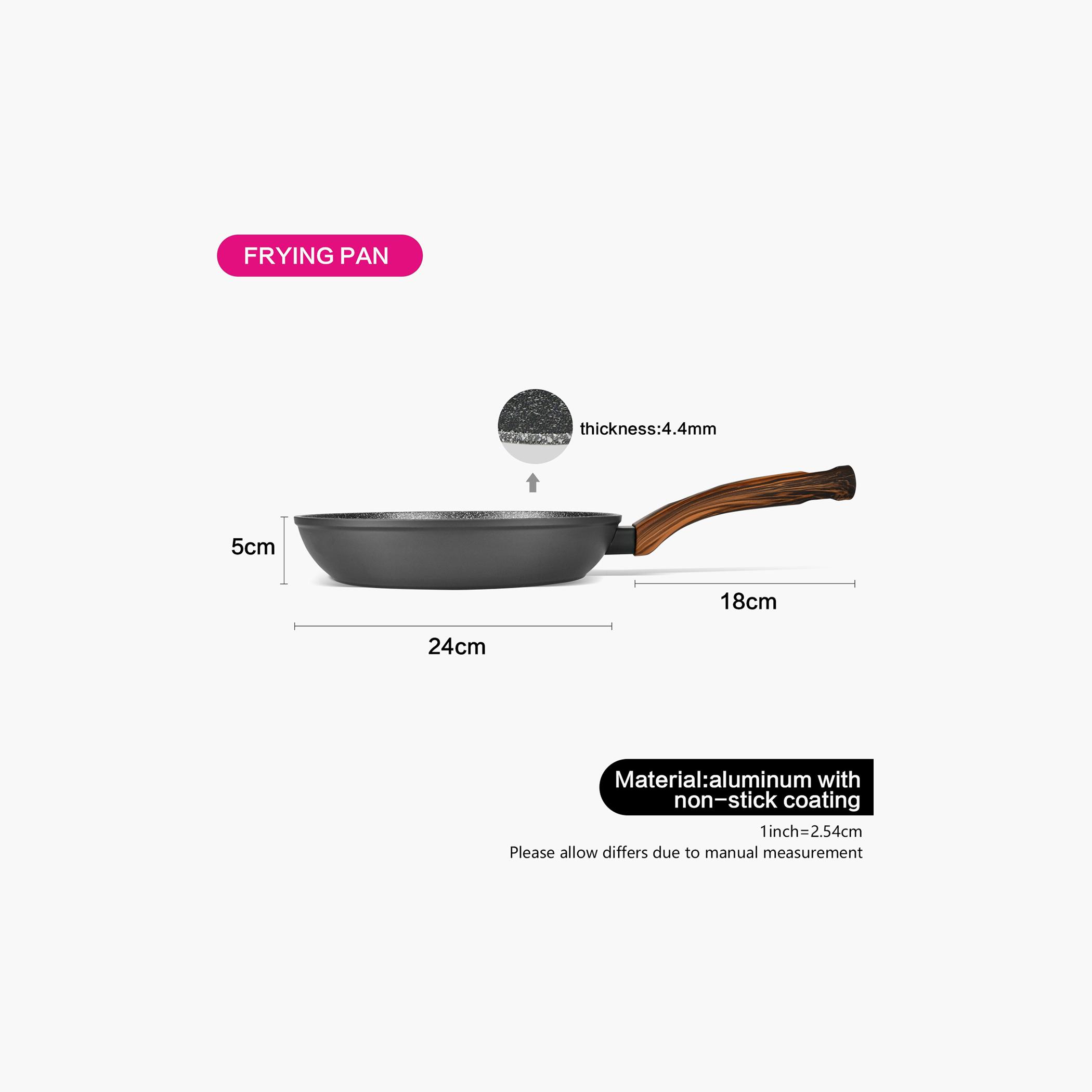 Fissman Capella Series Aluminum Frying Pan - 24 cms-household-kitchen-cookware-potsandpans-image-7