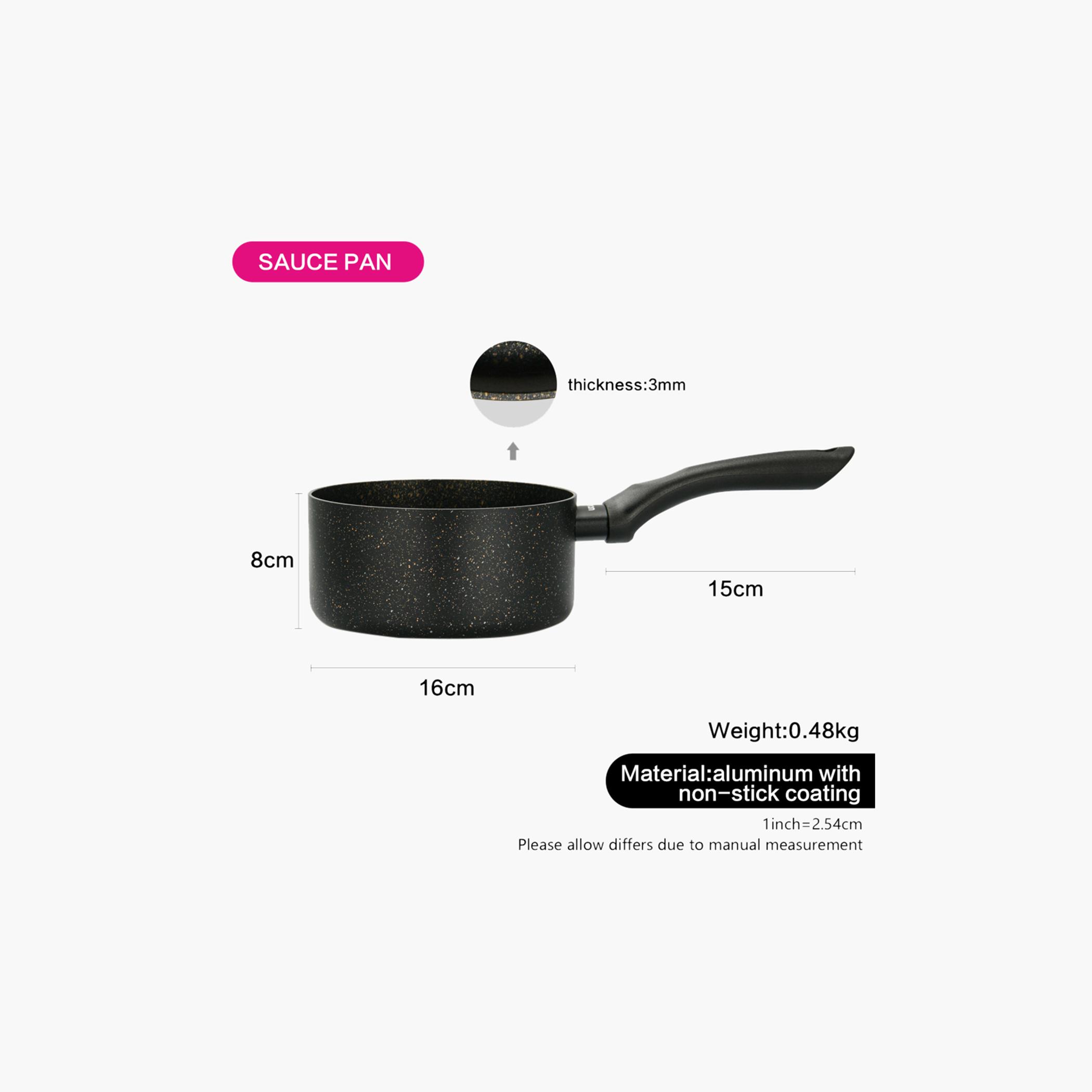 وعاء صلصة ألومنيوم غير قابل للالتصاق بتصميم رخامي- فيسمان - 1.5 لتر-household-kitchen-cookware-potsandpans-image-3