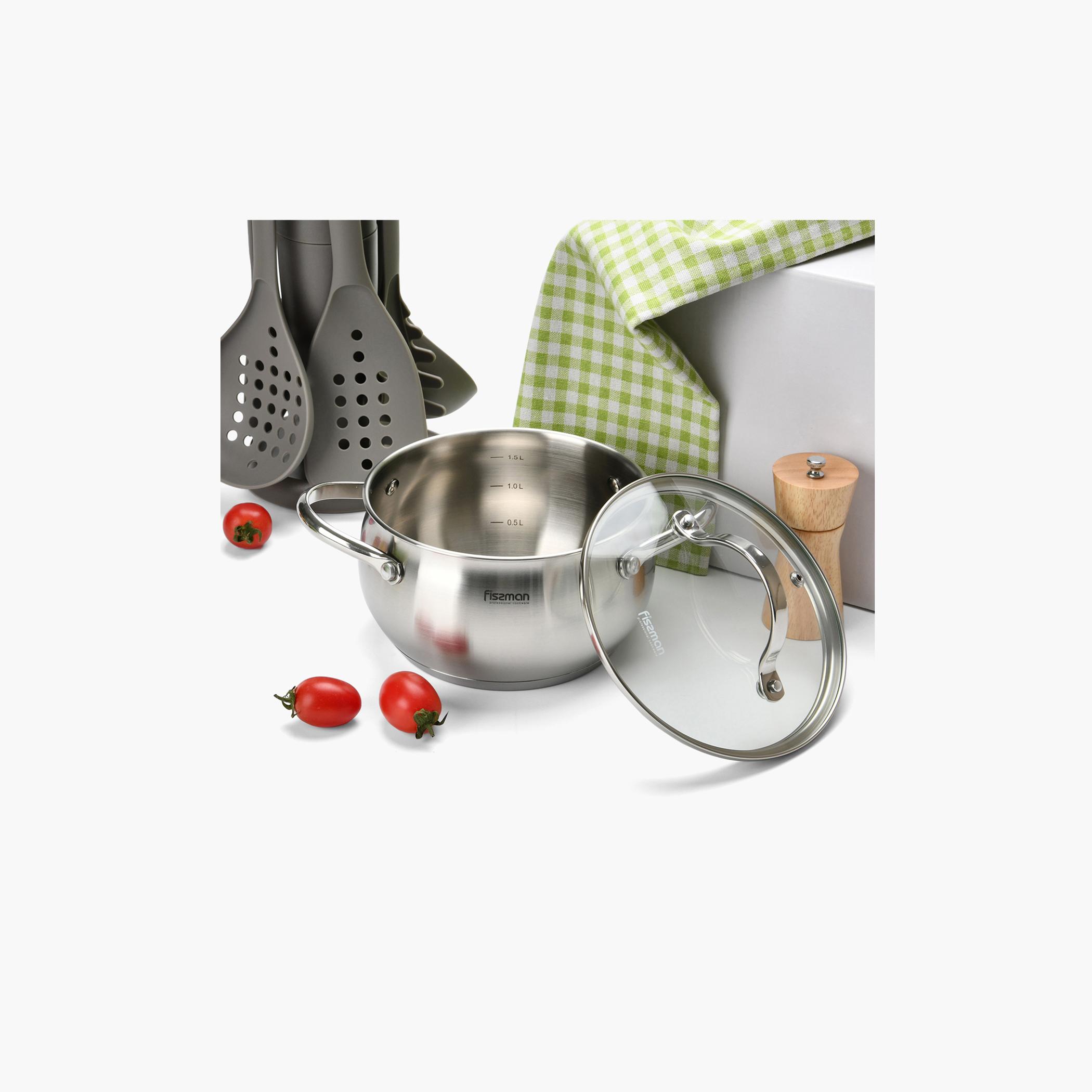 Martinez Series Stainless Steel Casserole - 4 L-household-kitchen-cookware-cookwareandsets-image-2