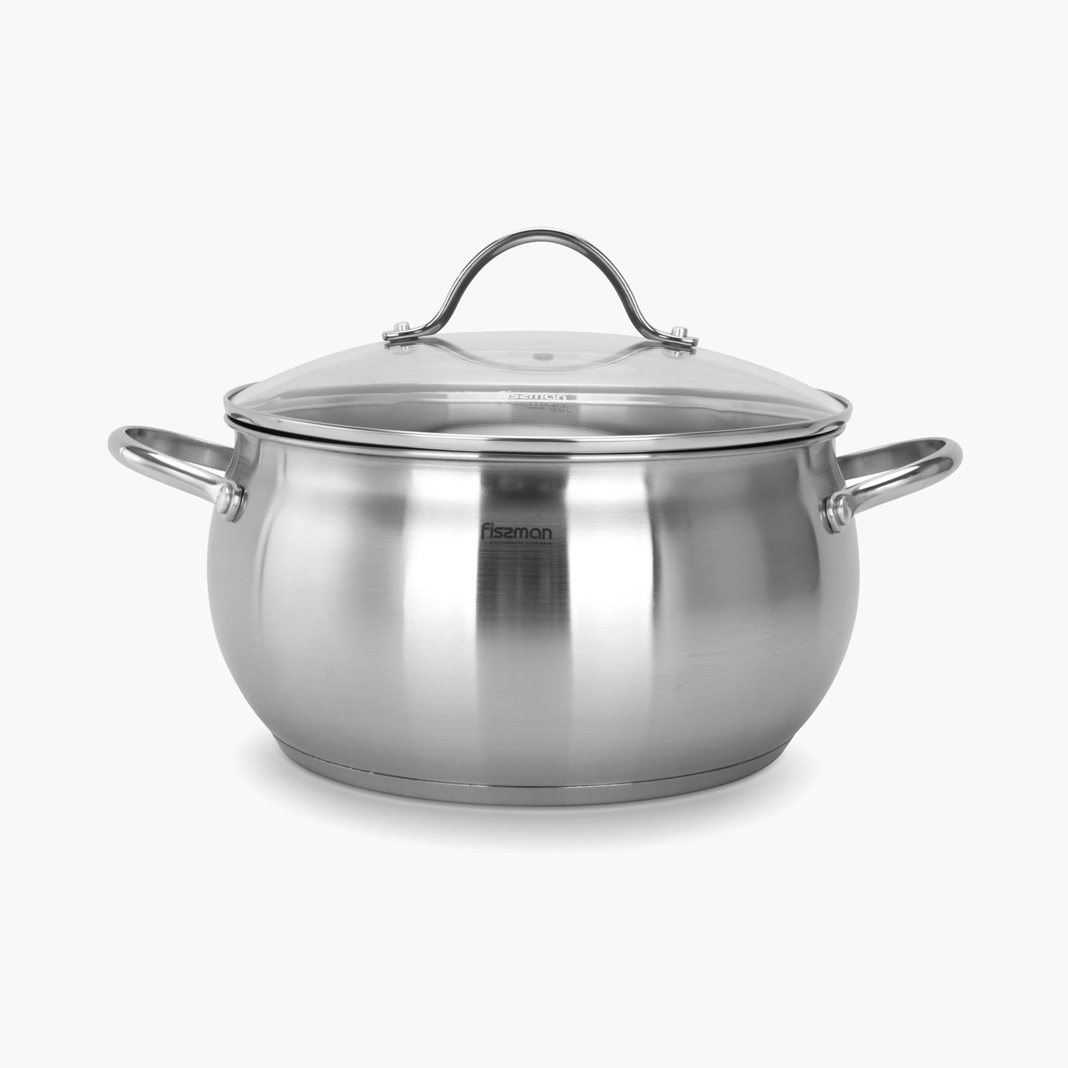 Martinez Series Stockpot with Glass Lid - 5.9 L-household-kitchen-cookware-potsandpans-image-7