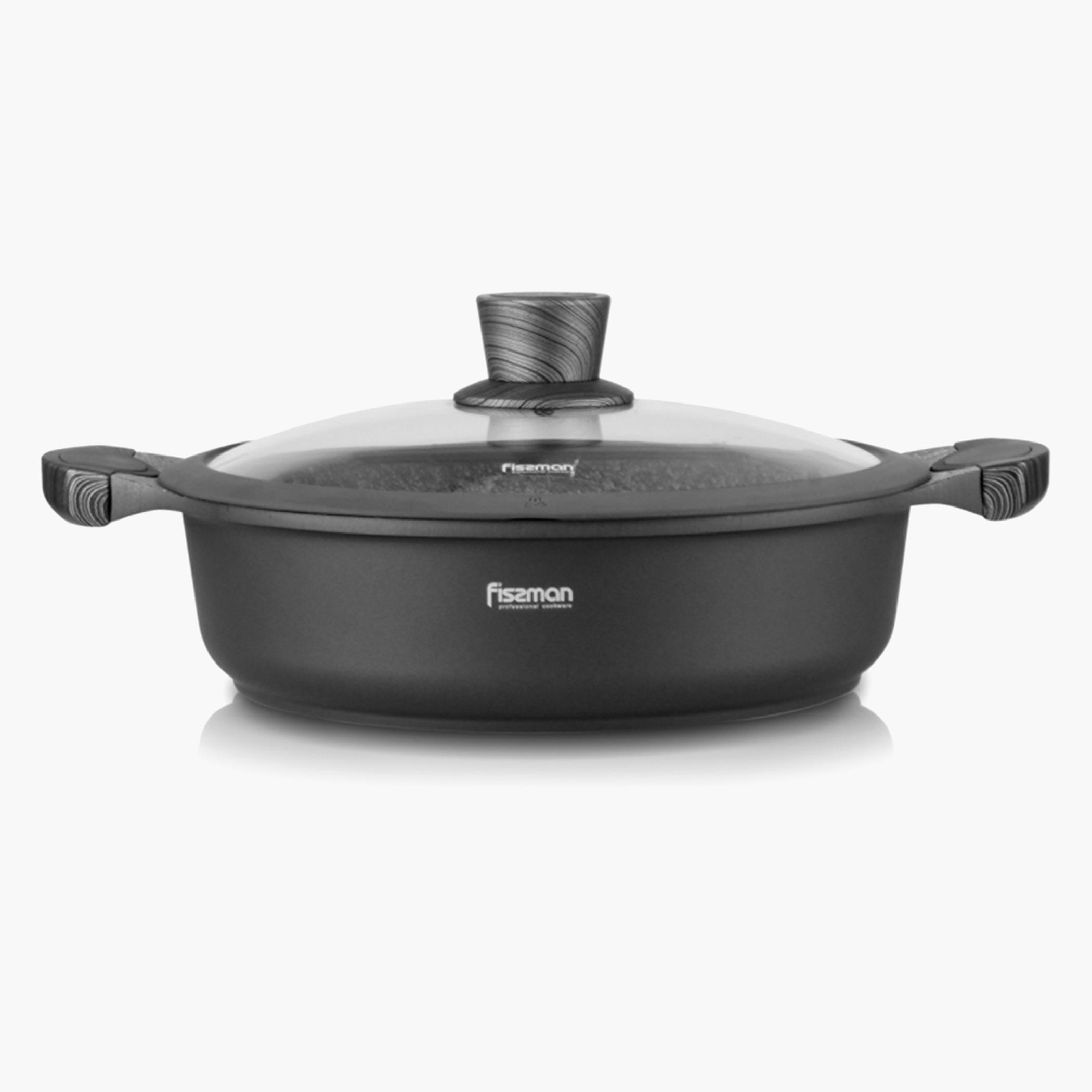 Prestige Shallow Casserole with Lid - 4.1 L-household-kitchen-cookware-cookwareandsets-image-1